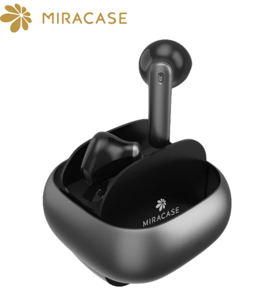 سماعات أذن لاسلكية MIRACASE MTWS200 – أسود