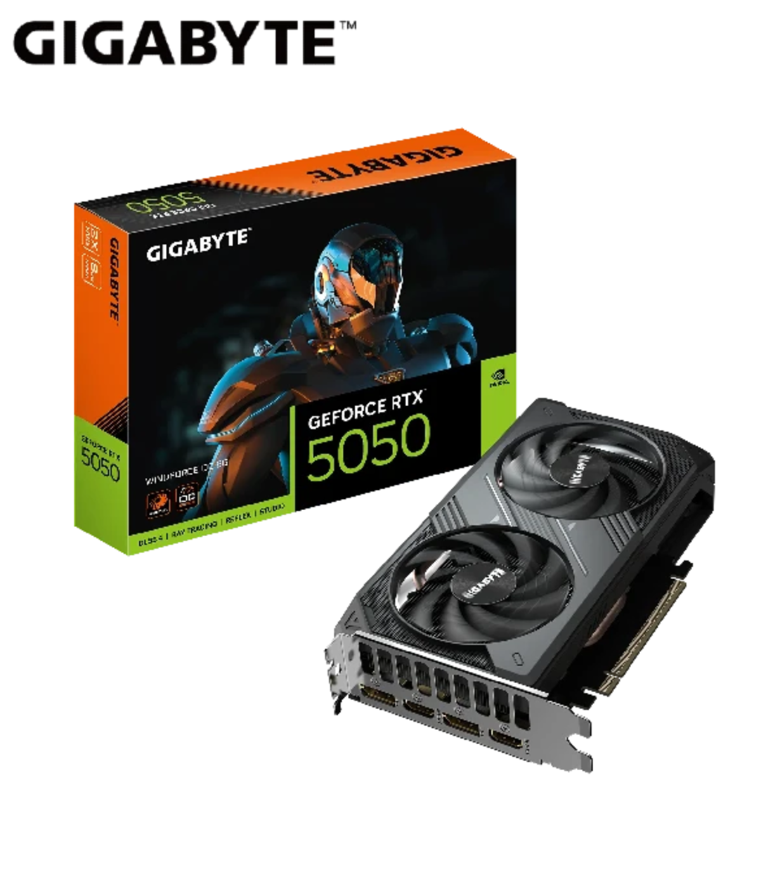 Gigabyte GeForce RTX 5050 WindForce OC 8GB