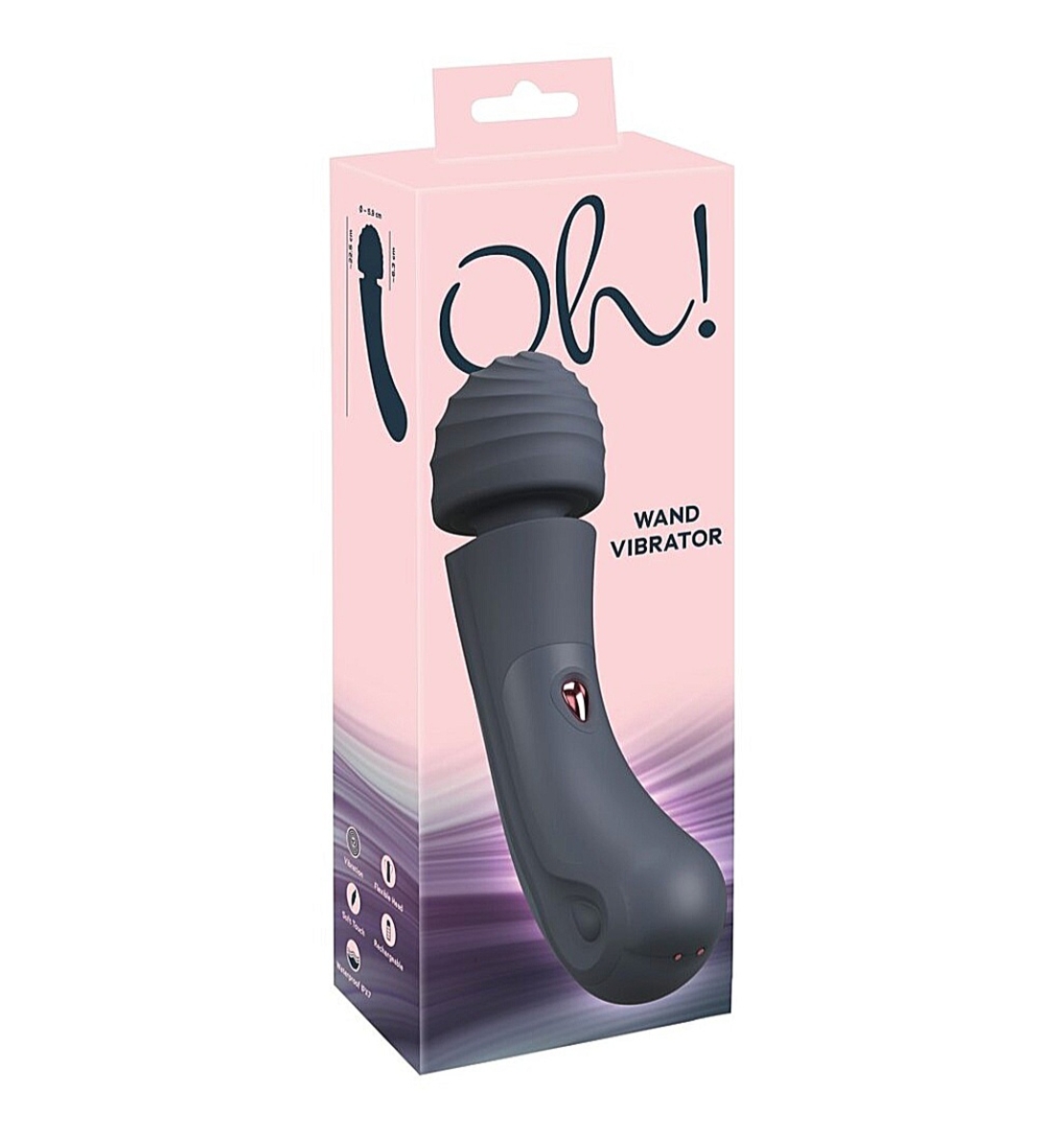 ויברטור שרביט הקסמים רוטט וחזק לדגדגן-You2Toys