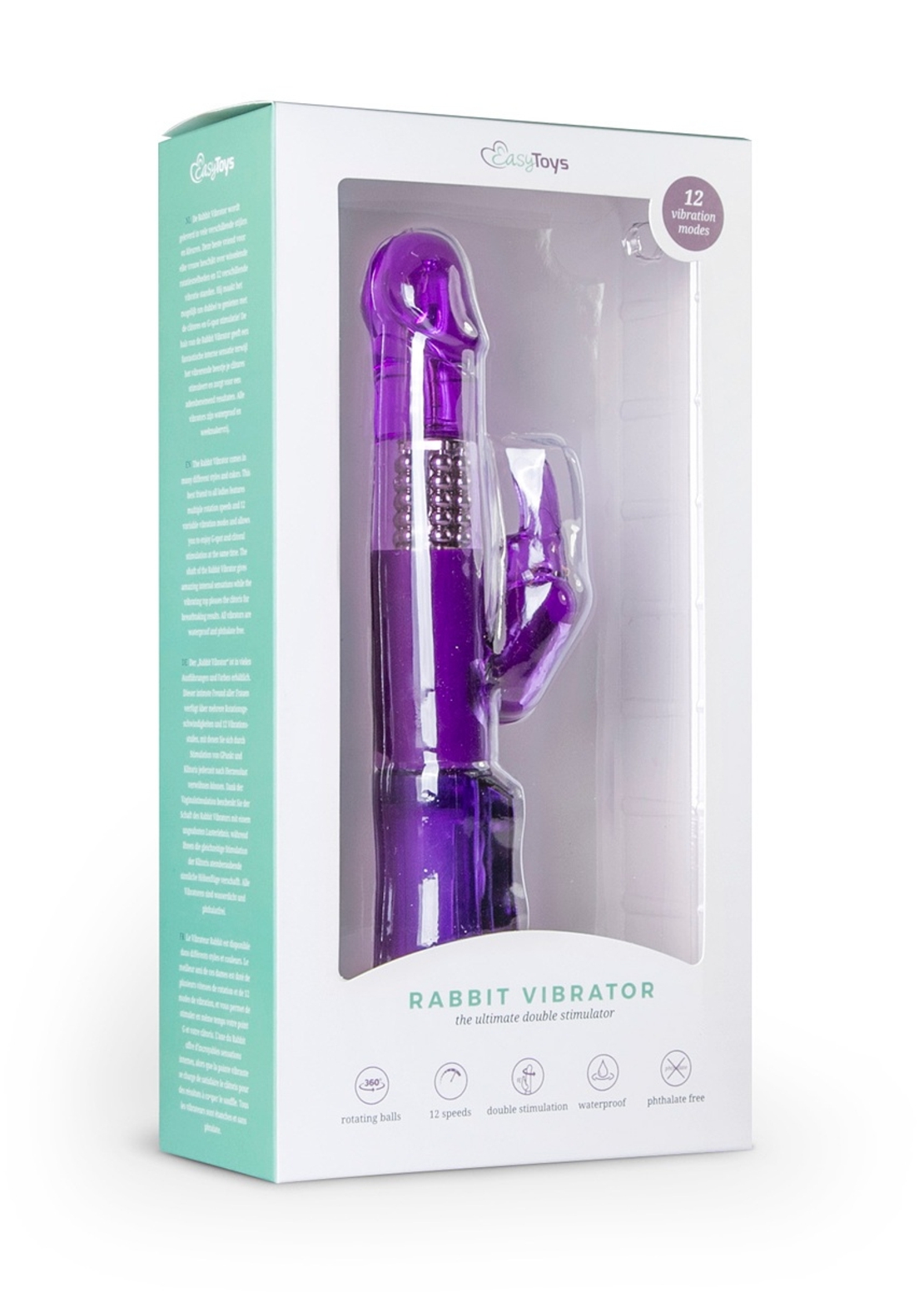 ויברטור רוטט משולב לגירוי כפול למתחילות-EasyToys Vibe