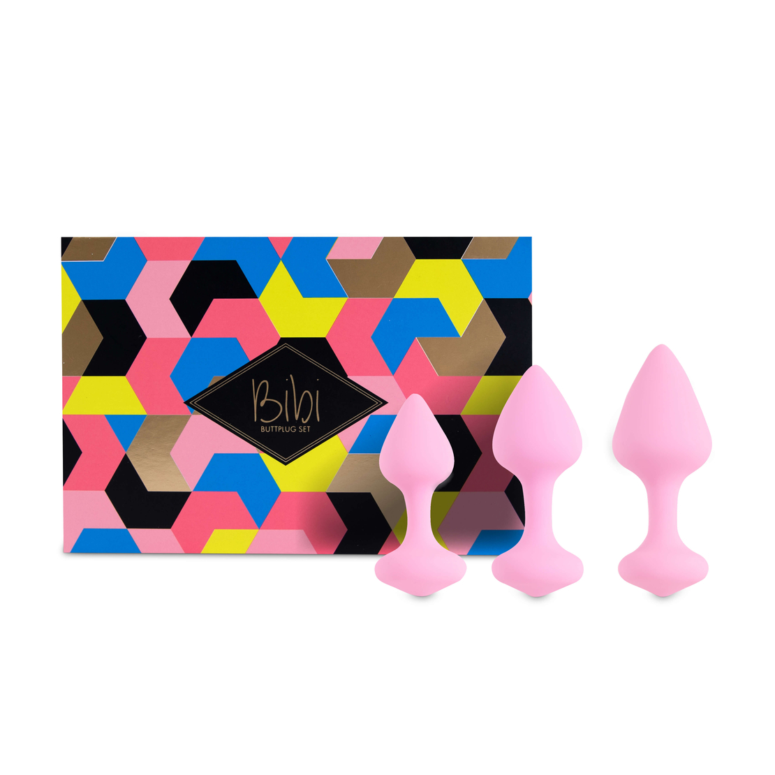 סט פלאג אנאלי לא רוטט לאימון- Feelztoys Bibi