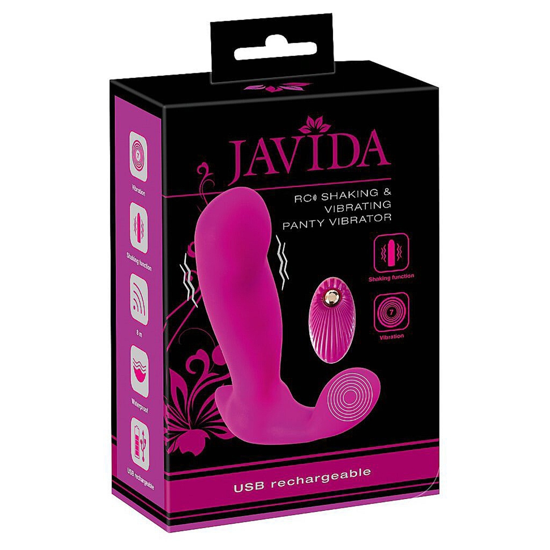 ויברטור עם תנועות דחיפה-JAVIDA