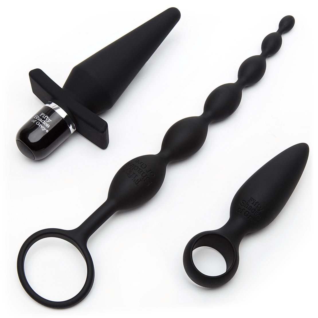 ערכה לעונג אחורי-4 מוצרים Fifty Shades of Grey
