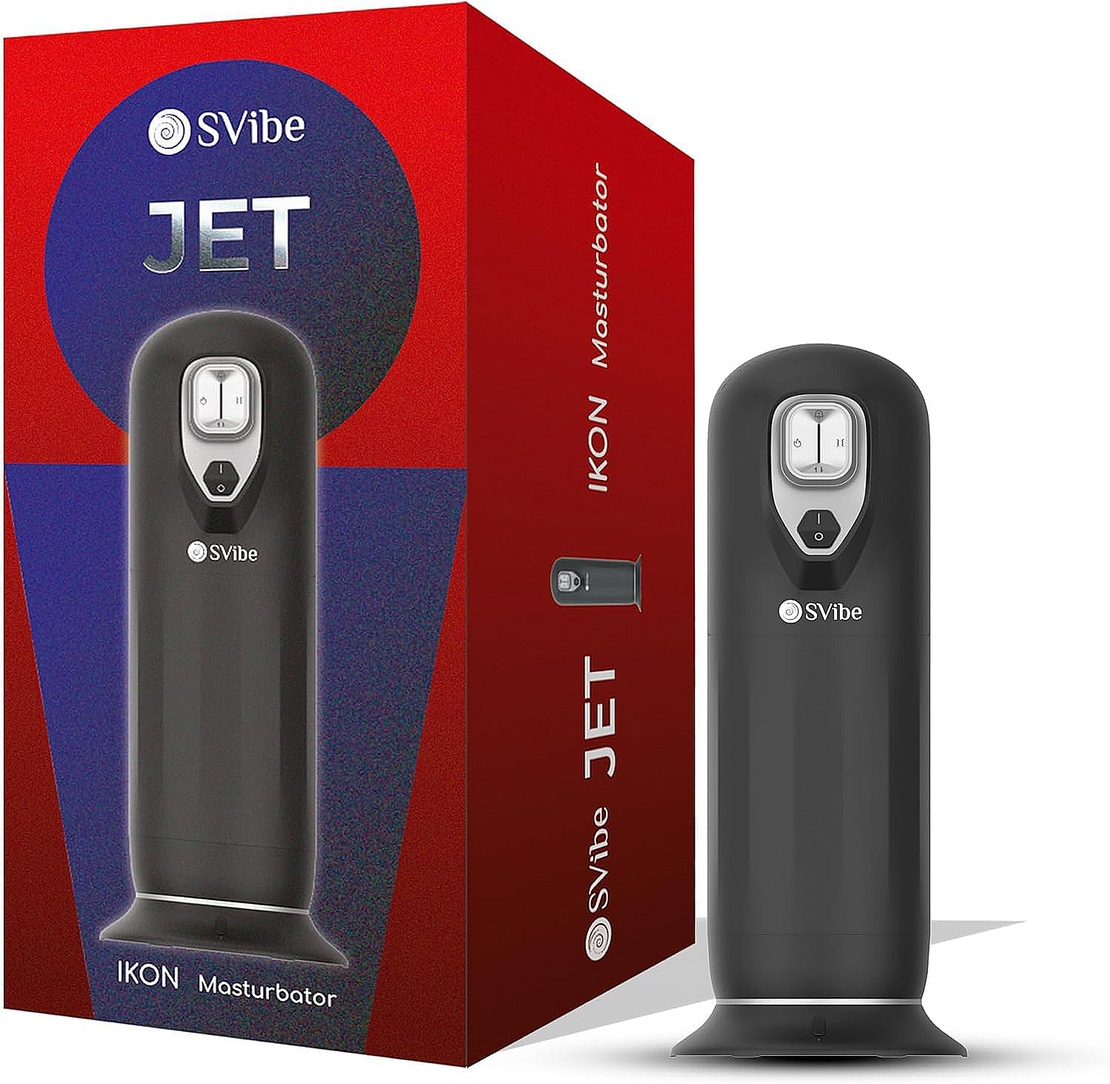 ויברטור יוקרתי לגבר:מתחמם ודוחף -SVibe