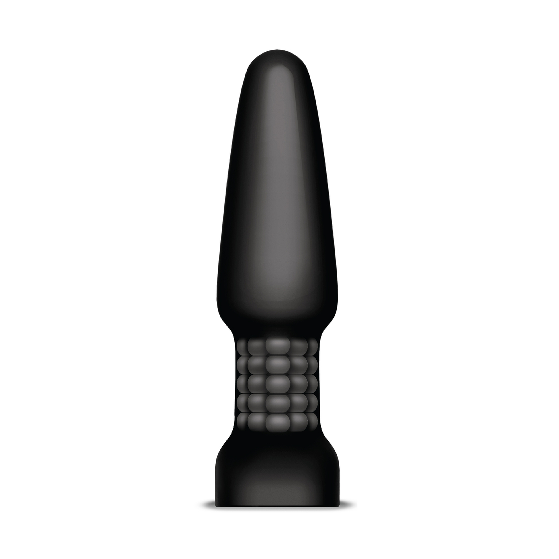 B-VIBE - פלאג אנאלי רוטט עם שלט רחוק רימינג 2 שחור