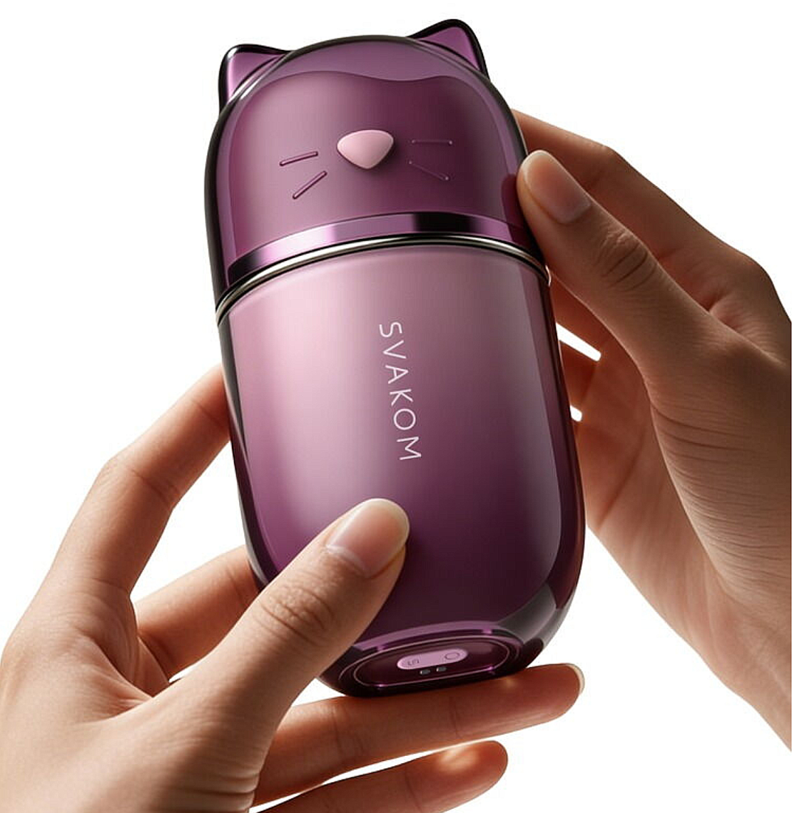 ויברטור חתחתול מוצץ,יונק,מלקק ורוטט-svakom