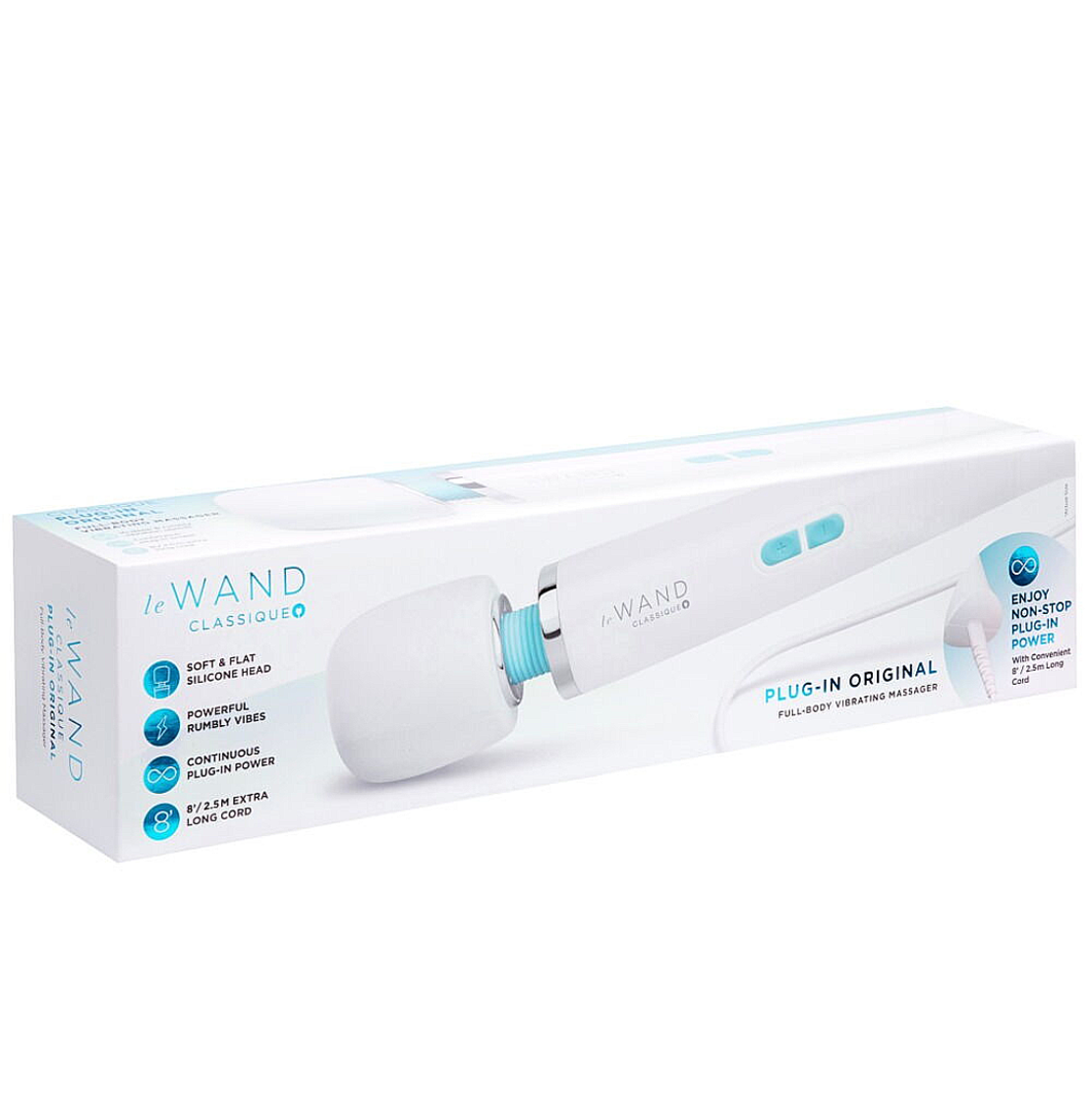 שרביט קסמים רוטט יוקרתי ועוצמתי לדגדגן-le Wand