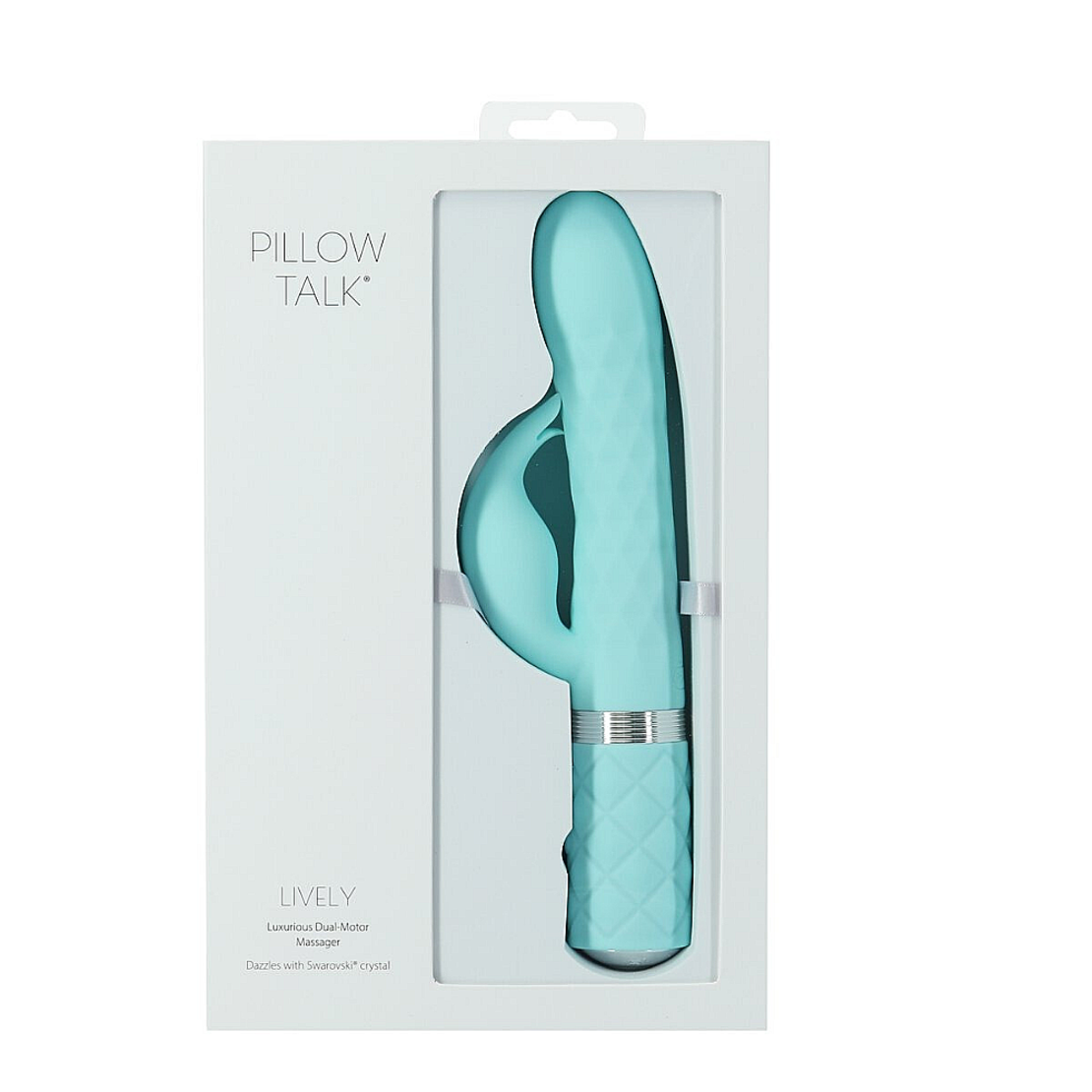 ויברטור משולב מסתובב ורוטט-PILLOW TALK