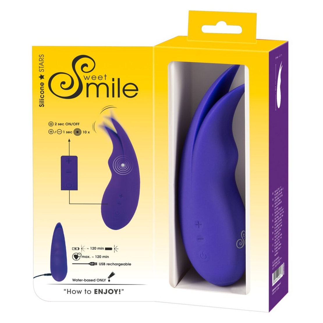ויברטור מולטי רוטט לעינוג הדגדגן-Sweet Smile