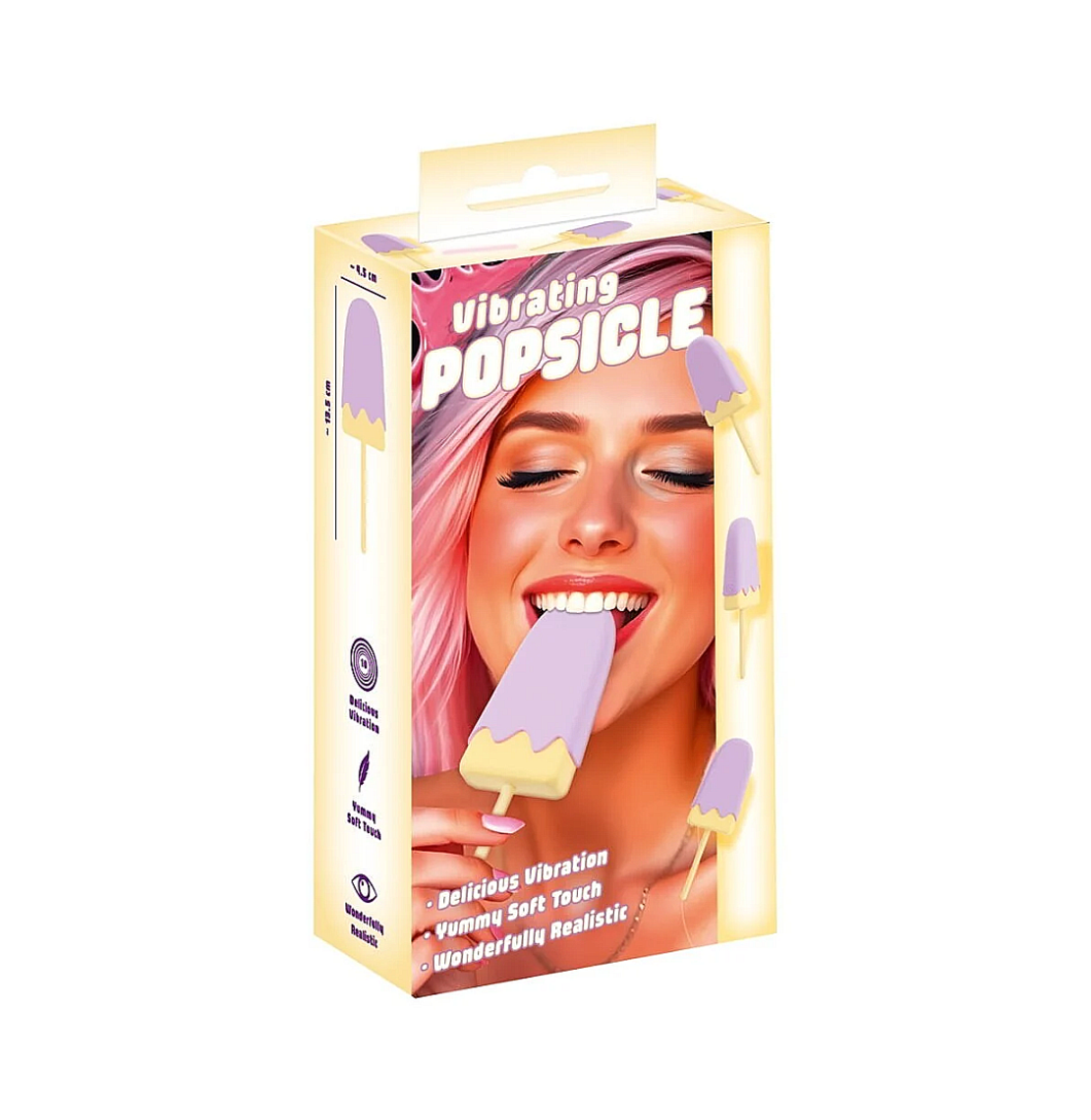 רוקט פוקט רוטט ונטען קטן בצורת ארטיק