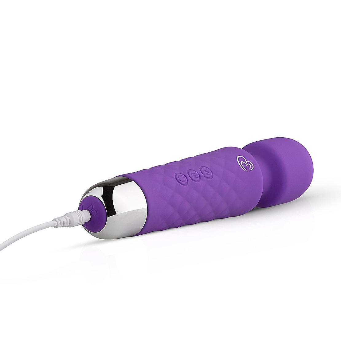 שרביט קסמים סגול רוטט לדגדגן ולמשחק זוגי-EasyToys