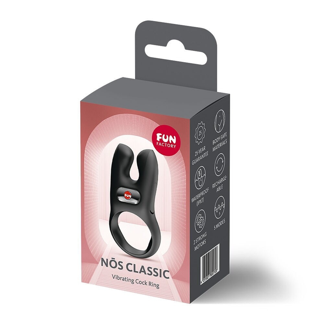 טבעת רטט זוגית יוקרתית חזקה ונטענת-Fun Factor