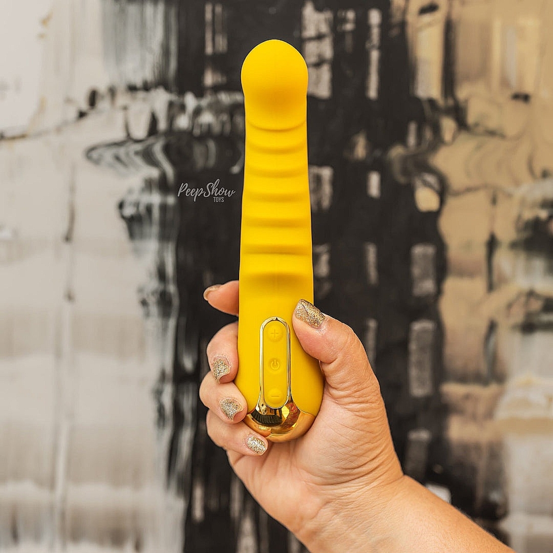 ויברטור רוטט לחדירה וגירוי נקודת הג'י-g-spot vibrator