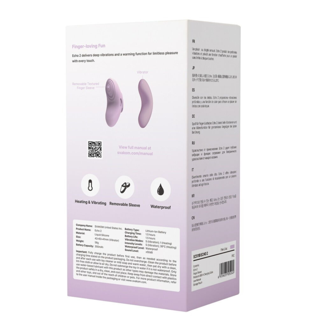 ויברטור אצבעות רוטט-SVAKOM