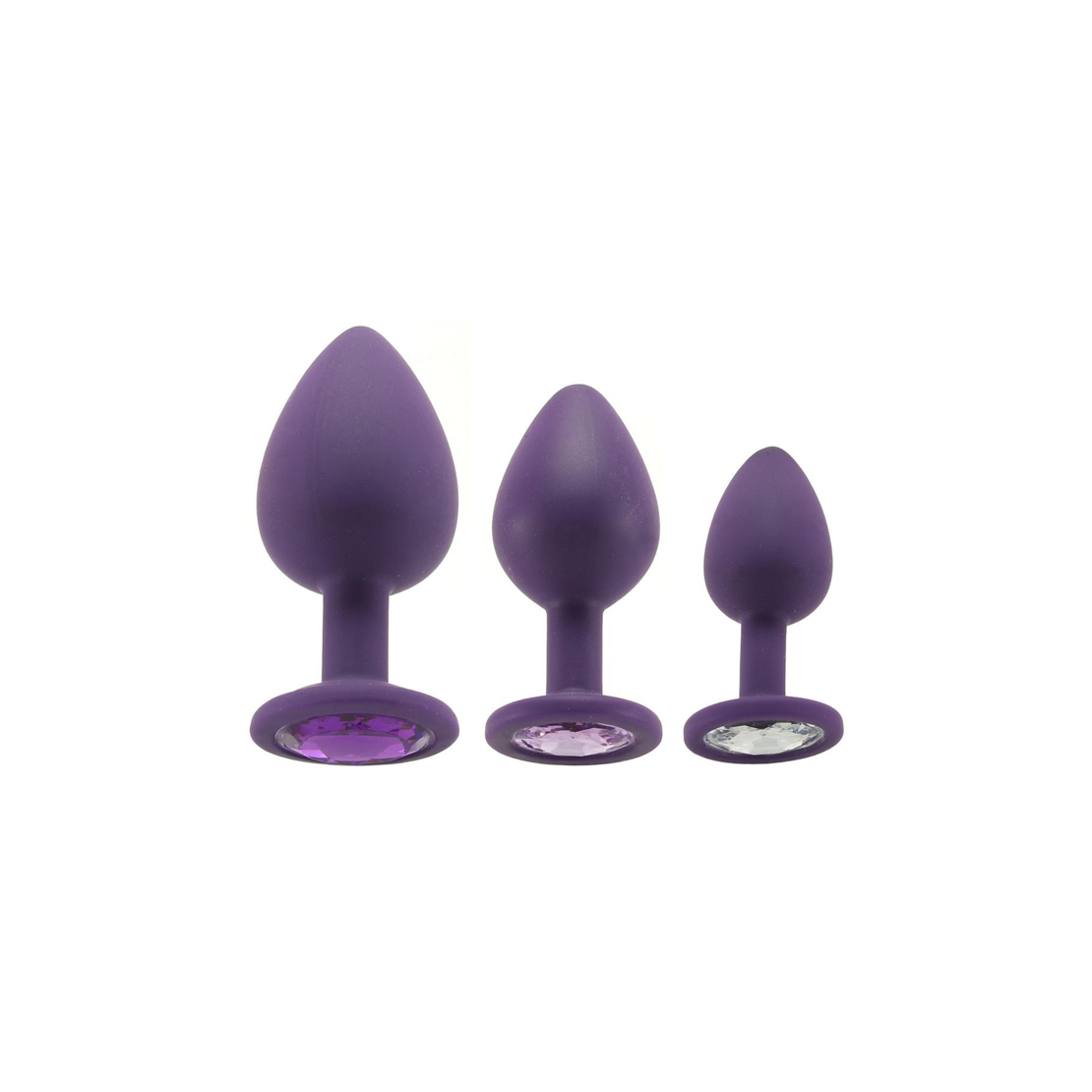 סט פלאגים מסילקון בגדלים שונים Booty plug set RIANNE S