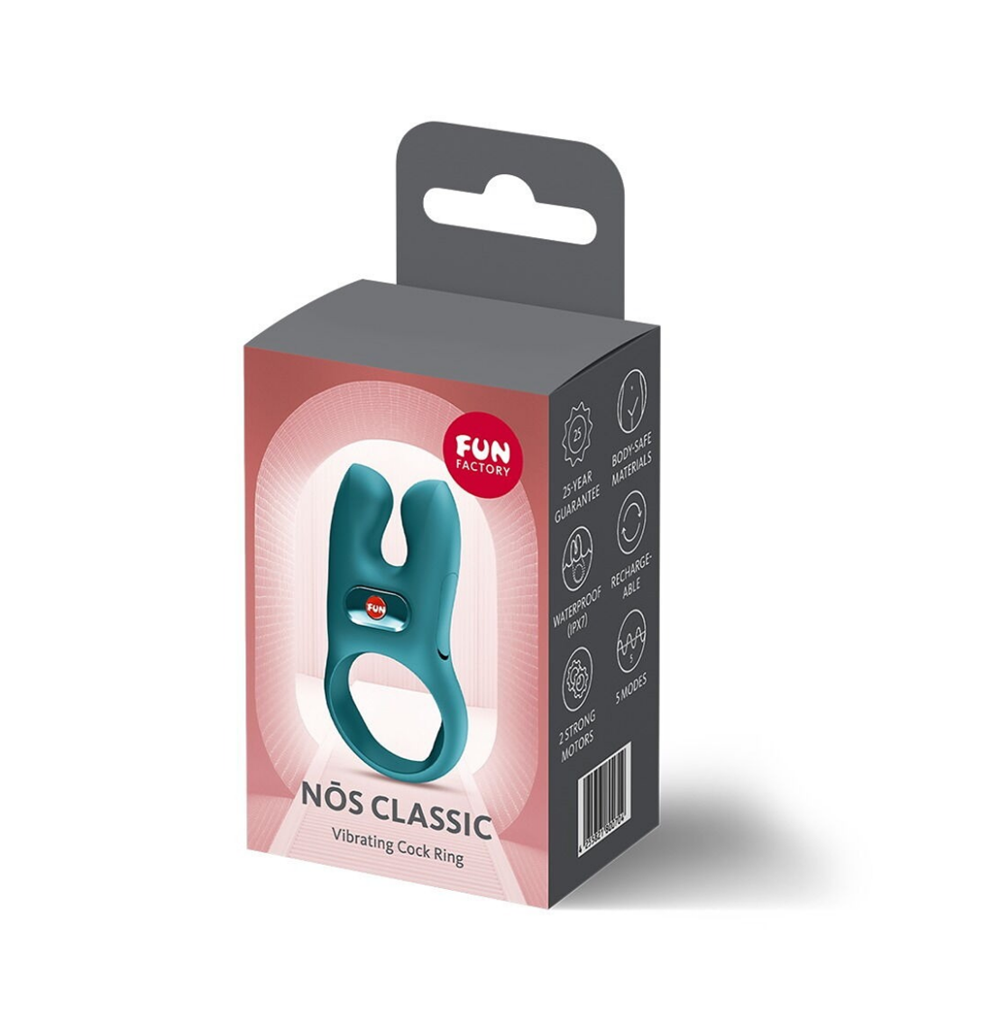 טבעת רטט זוגית יוקרתית חזקה ונטענת-Fun Factory