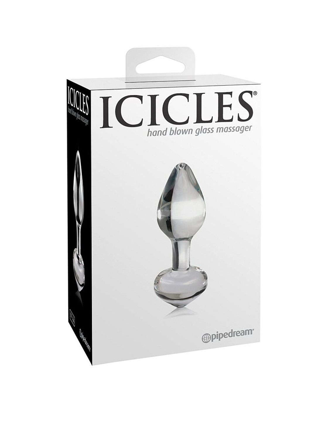פלאג אנאלי נטיף קרח זכוכית-Icicles