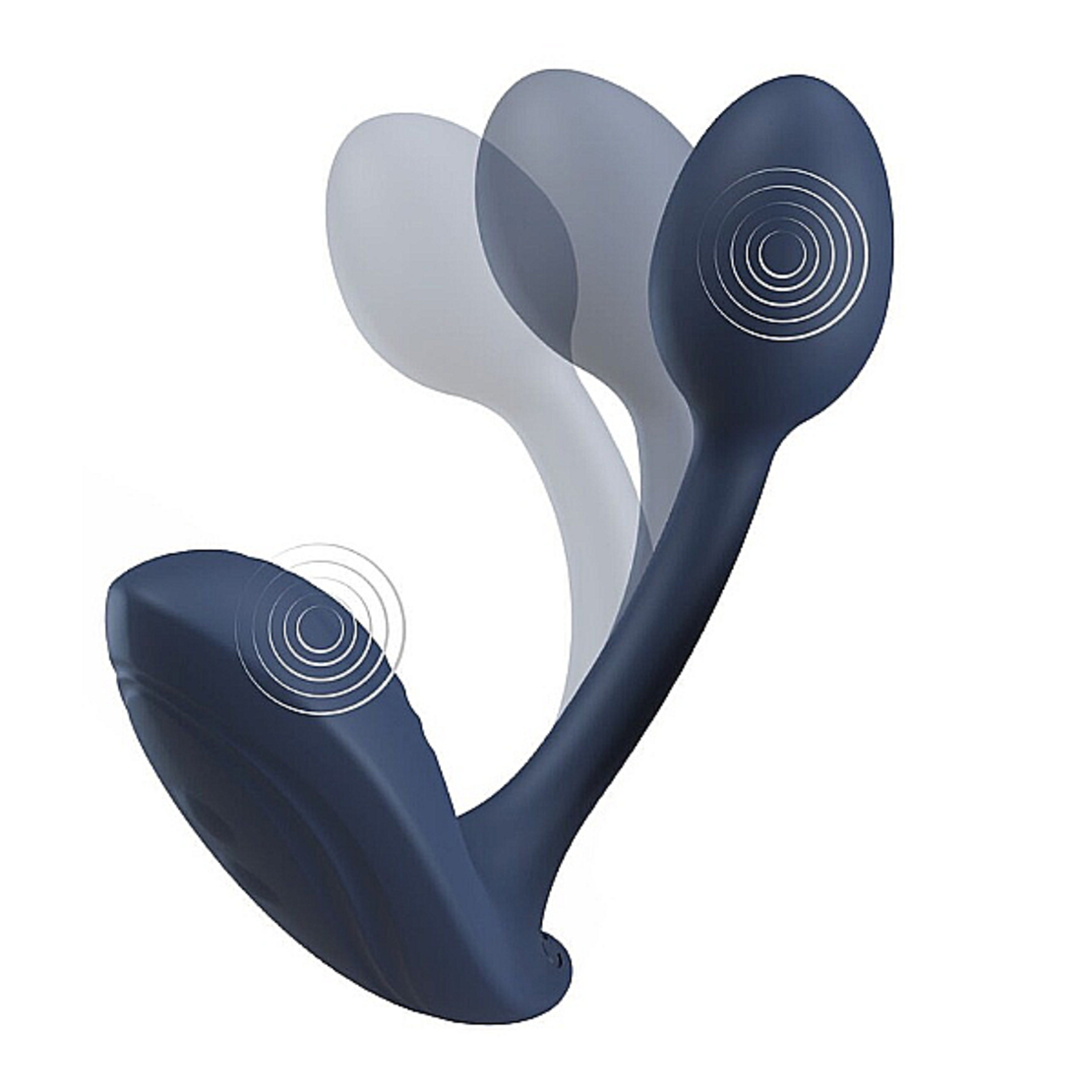 תחתון רוטט מסיליקון כפול רוטט ונטען-smile