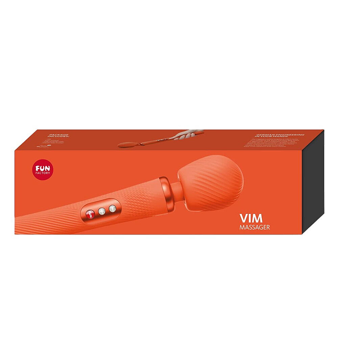 שרביט קסמים יוקרתי vim עם ויברציות חזקות לדגדגן- Fun Factory