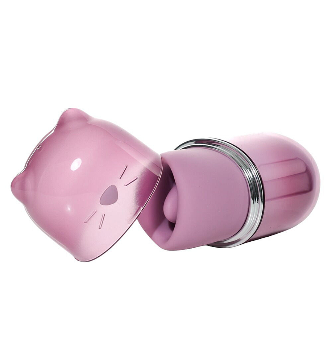 ויברטור חתחתול מוצץ,יונק,מלקק ורוטט-svakom