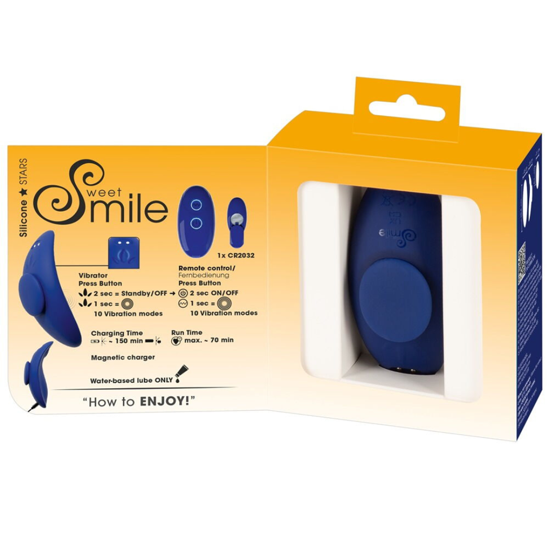 תחתון רוטט לעינוג הדגדגן-Sweet Smile