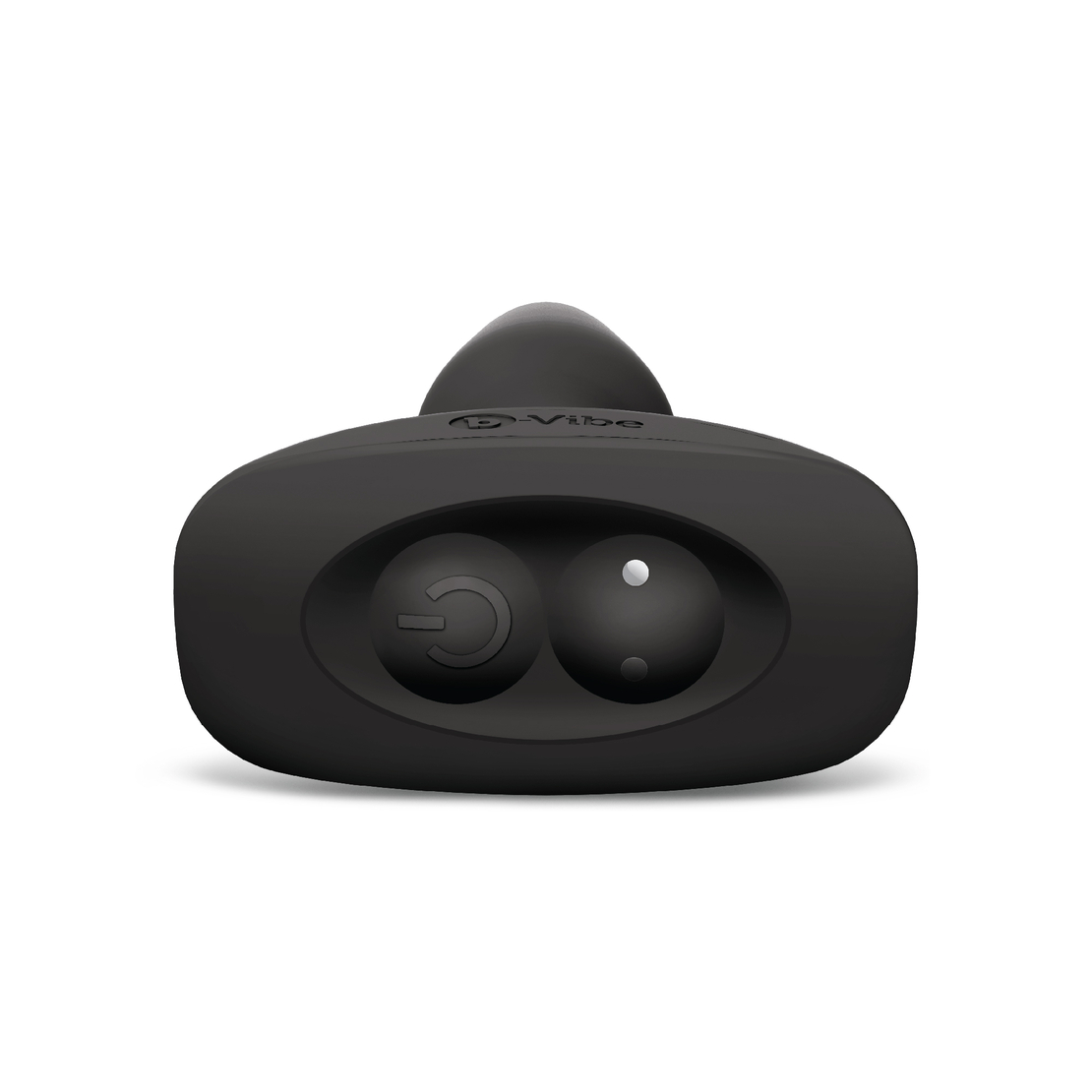 B-VIBE - פלאג אנאלי רוטט עם שלט רחוק רימינג 2 שחור
