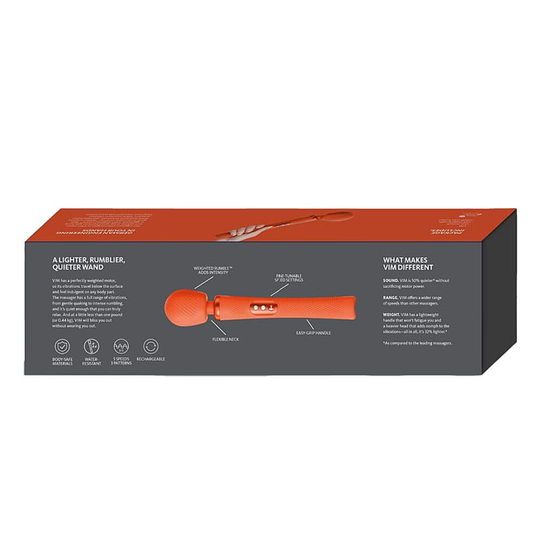 שרביט קסמים יוקרתי vim עם ויברציות חזקות לדגדגן- Fun Factory
