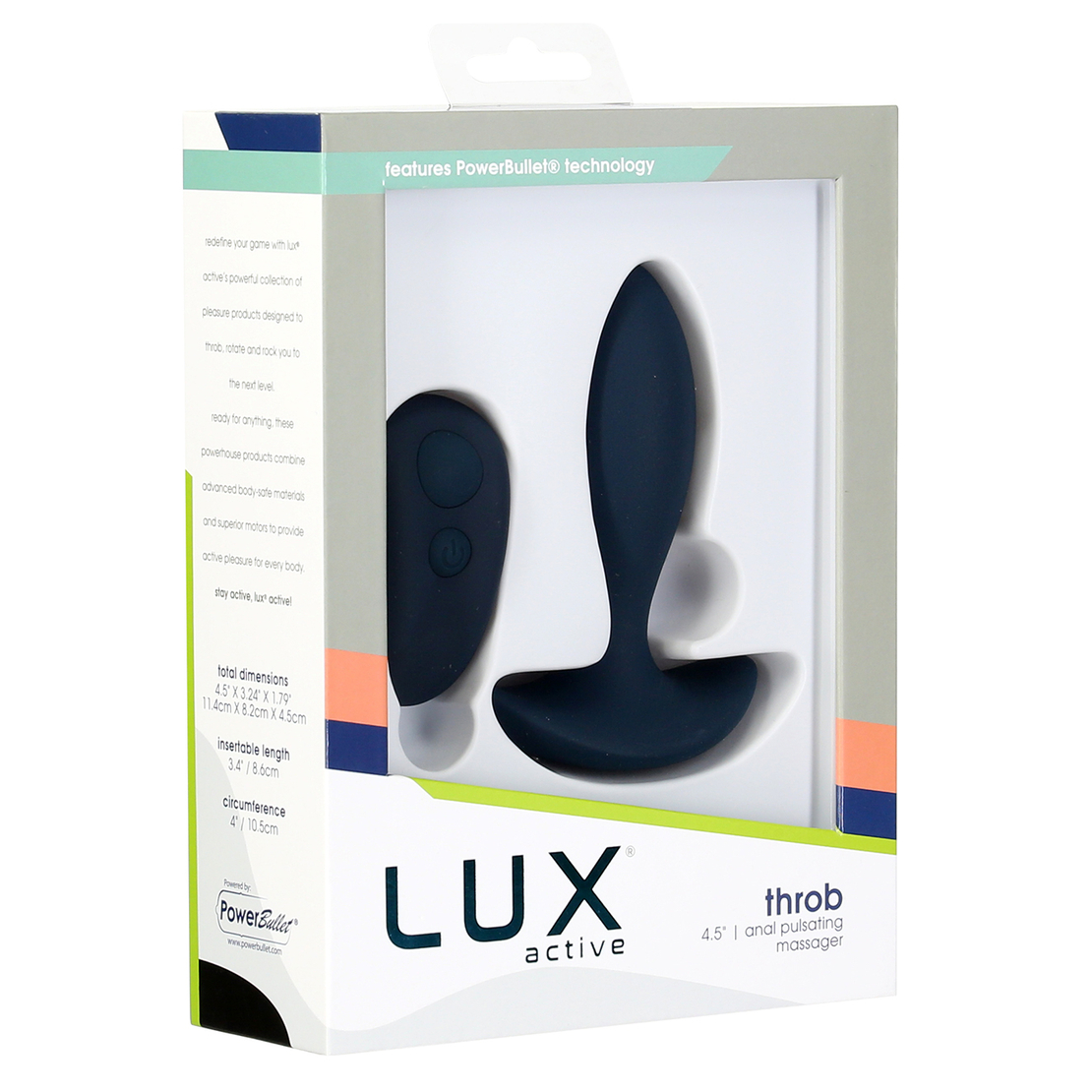 LUX ACTIVE - פלאג אנאלי פועם THROB