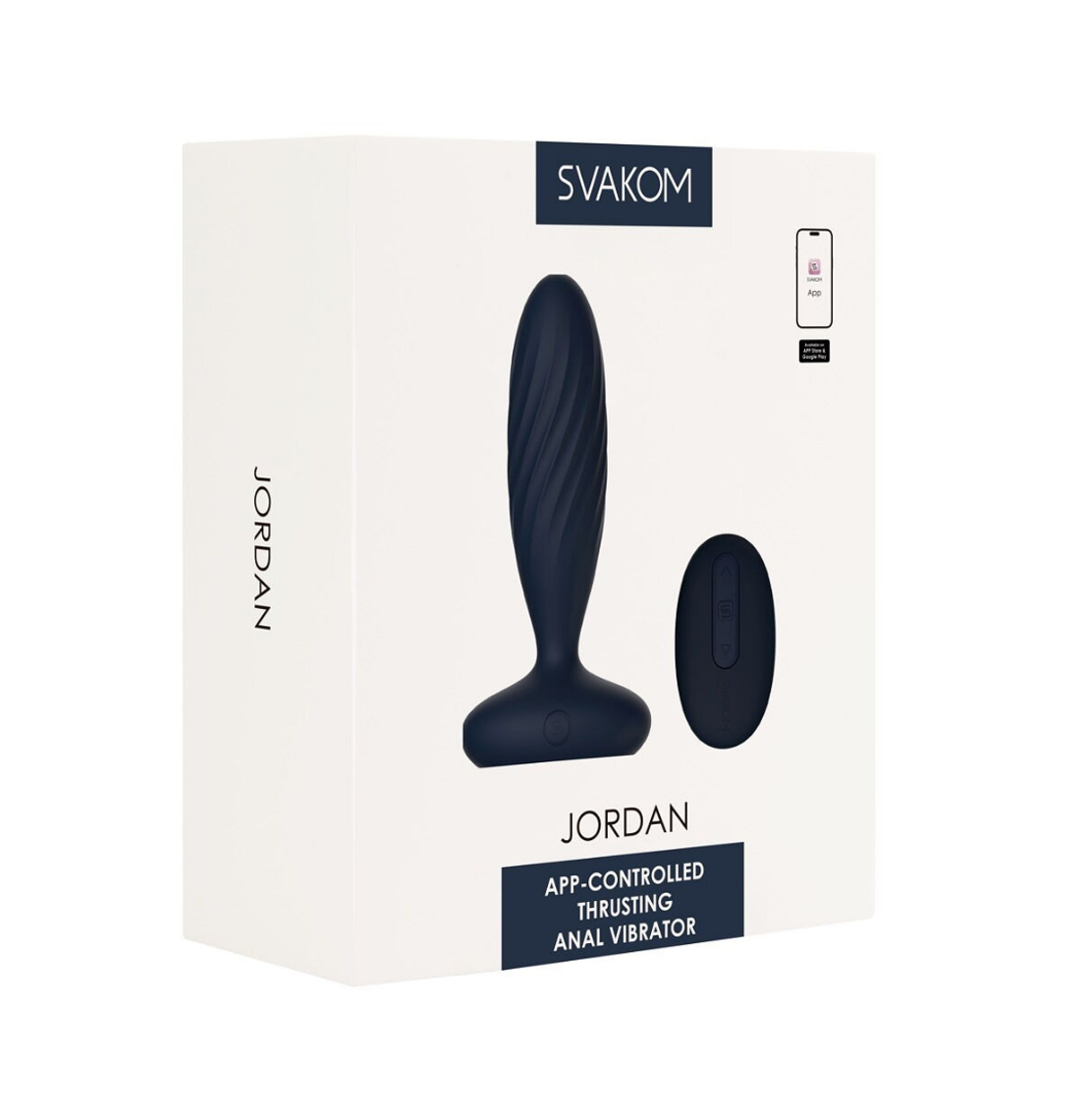 ויברטור אנאלי דוחף ג'ורדן-svakom