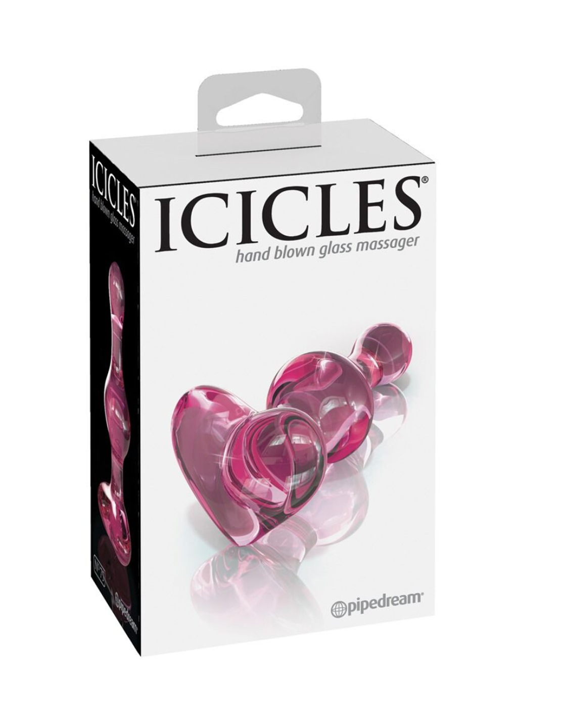 פלאג נטיף זכוכית לחדירה אנאלית-Icicles