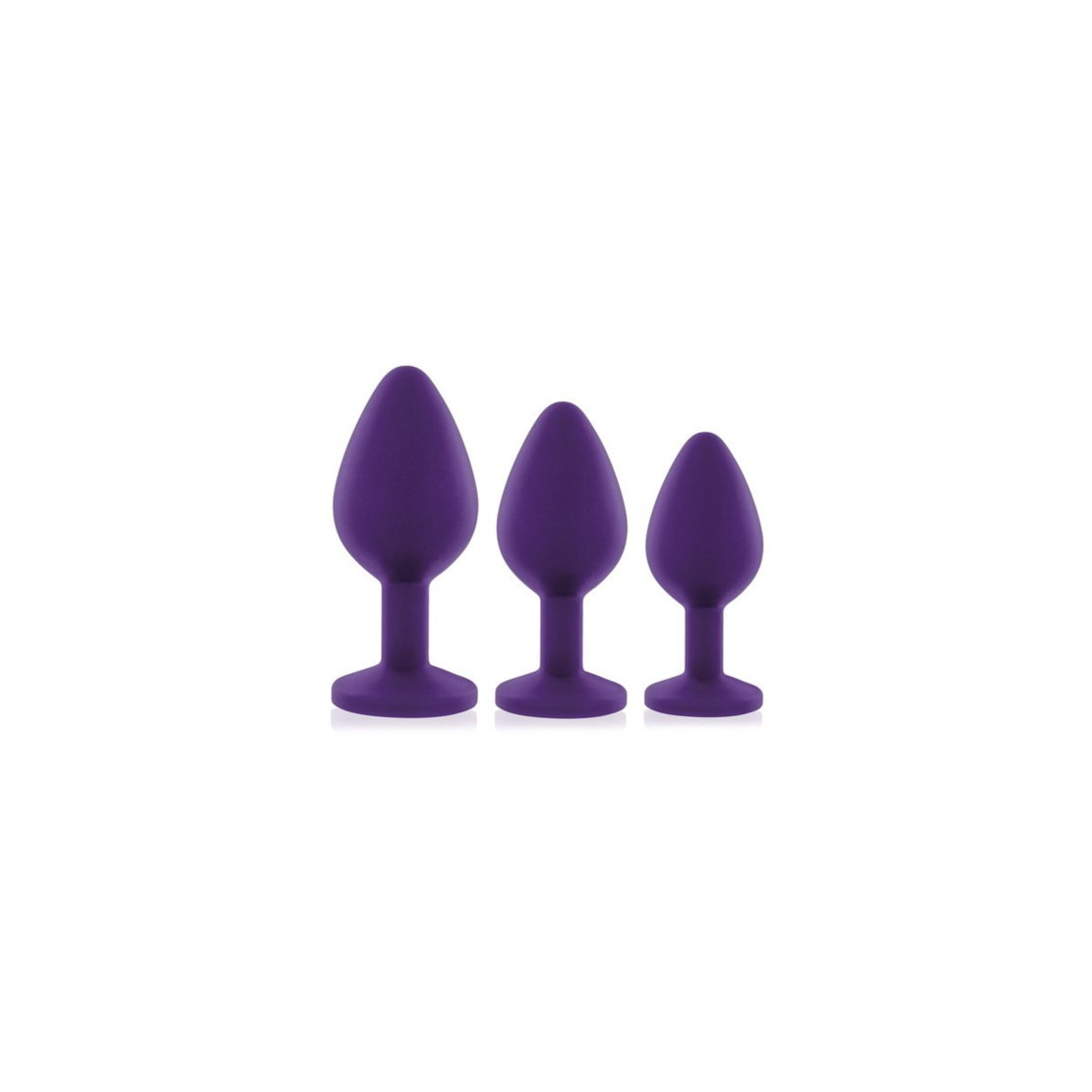 סט פלאגים מסילקון בגדלים שונים Booty plug set RIANNE S