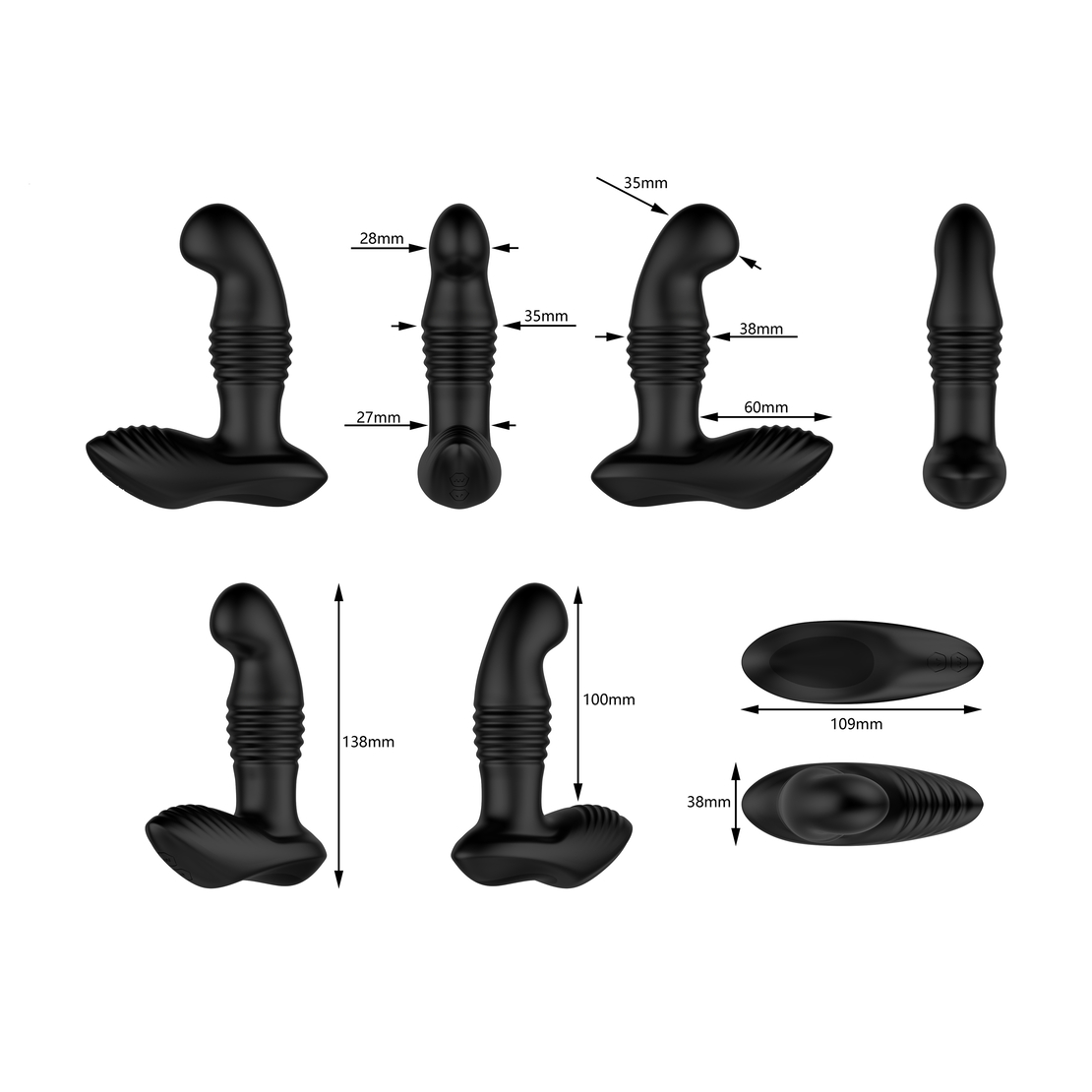 ויברטור אנאלי לגירוי הערמונית- Nexus Thrust Probe Edition