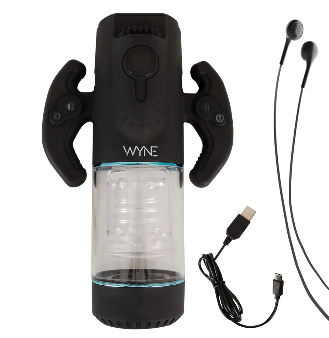 מאונן דוחף ויונק לגבר עם גניחות סקסיות-WYNE