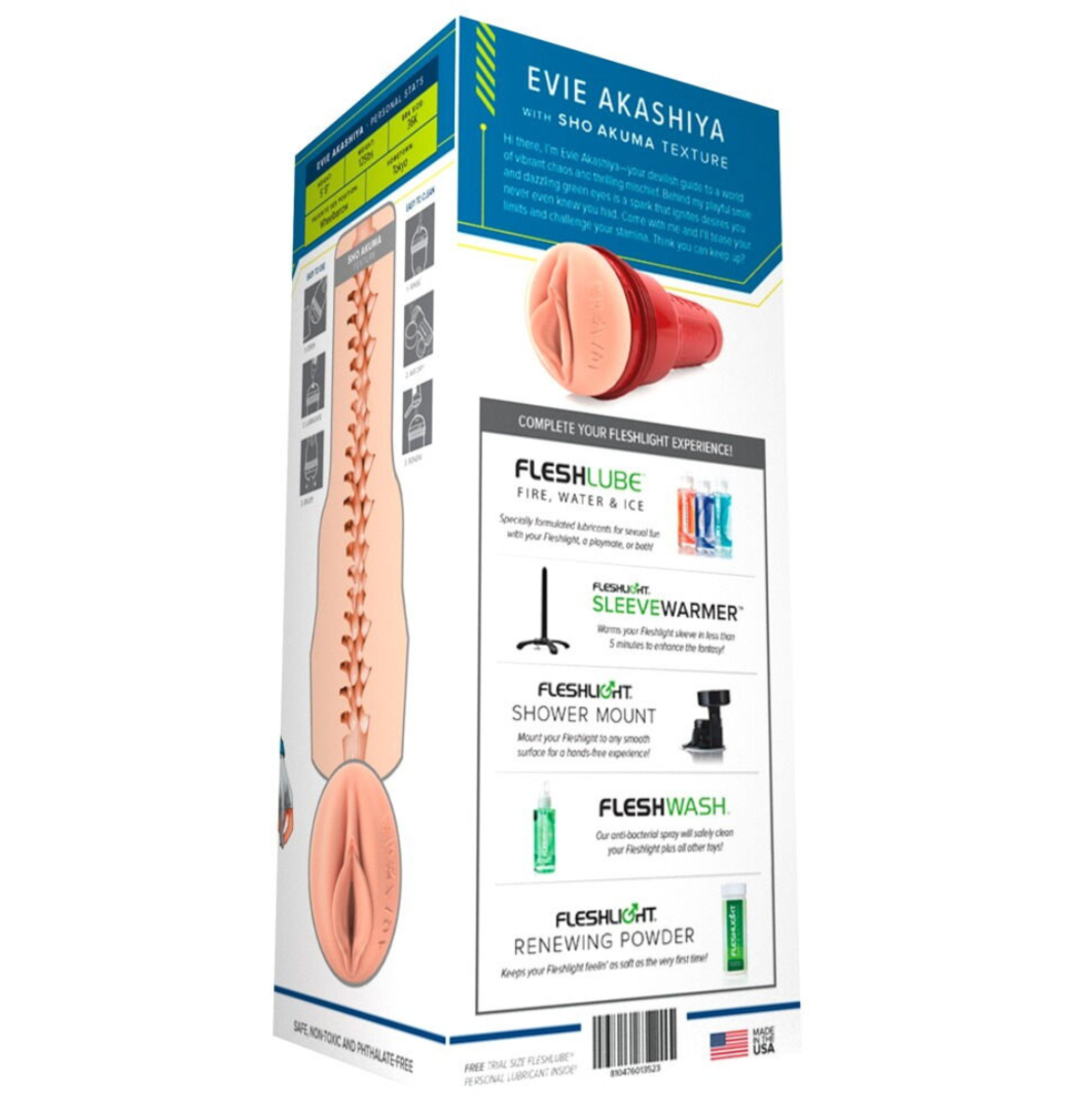 מאונן מציאותי העתק מדויק של איווי אקשיה-Fleshlight