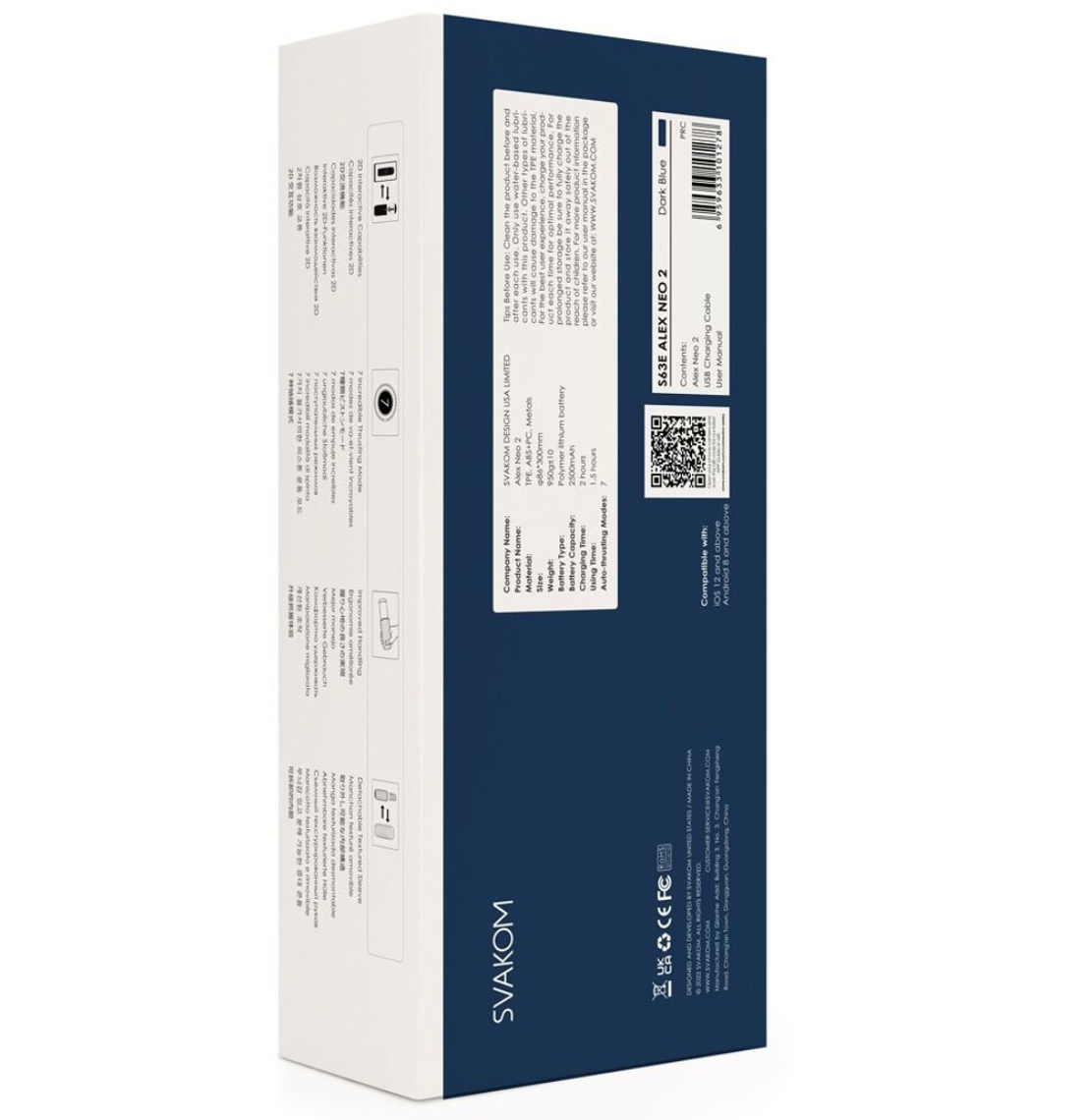 מאונן אוטומטי קומפקטי-Alex Neo 2 מבית SVAKOM