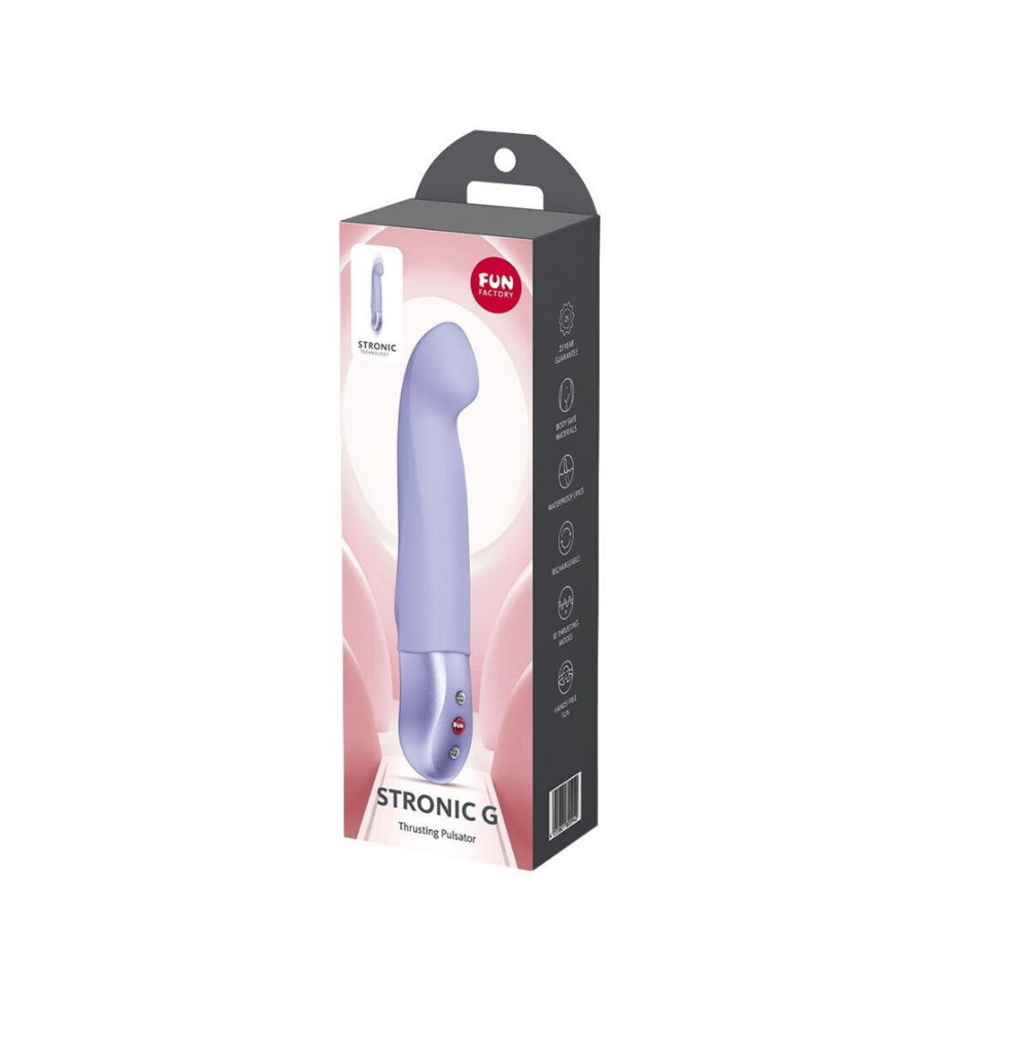 ויברטור עם פונקצית דחיפה פועמת- Fun Factory