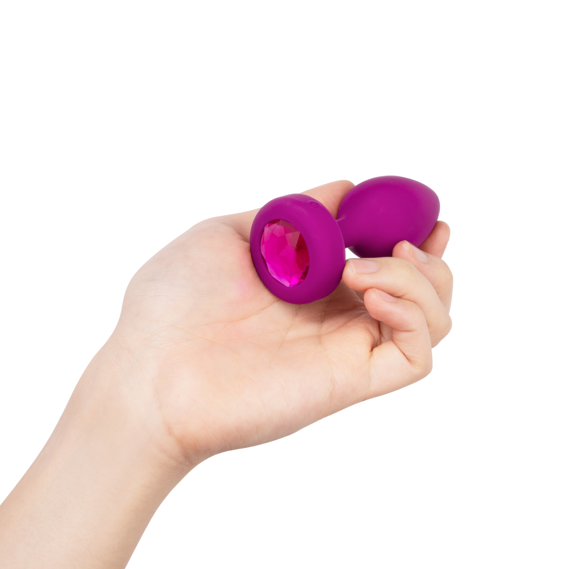 פלאג אנאלי תכשיט רוטט רובי-B-VIBE S/M