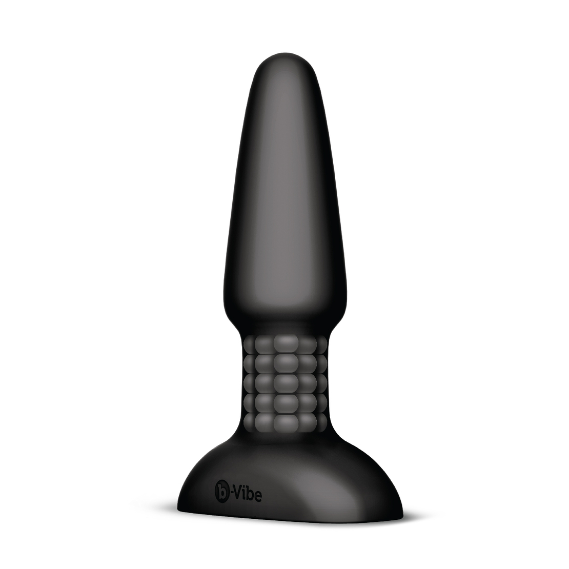 B-VIBE - פלאג אנאלי רוטט עם שלט רחוק רימינג 2 שחור