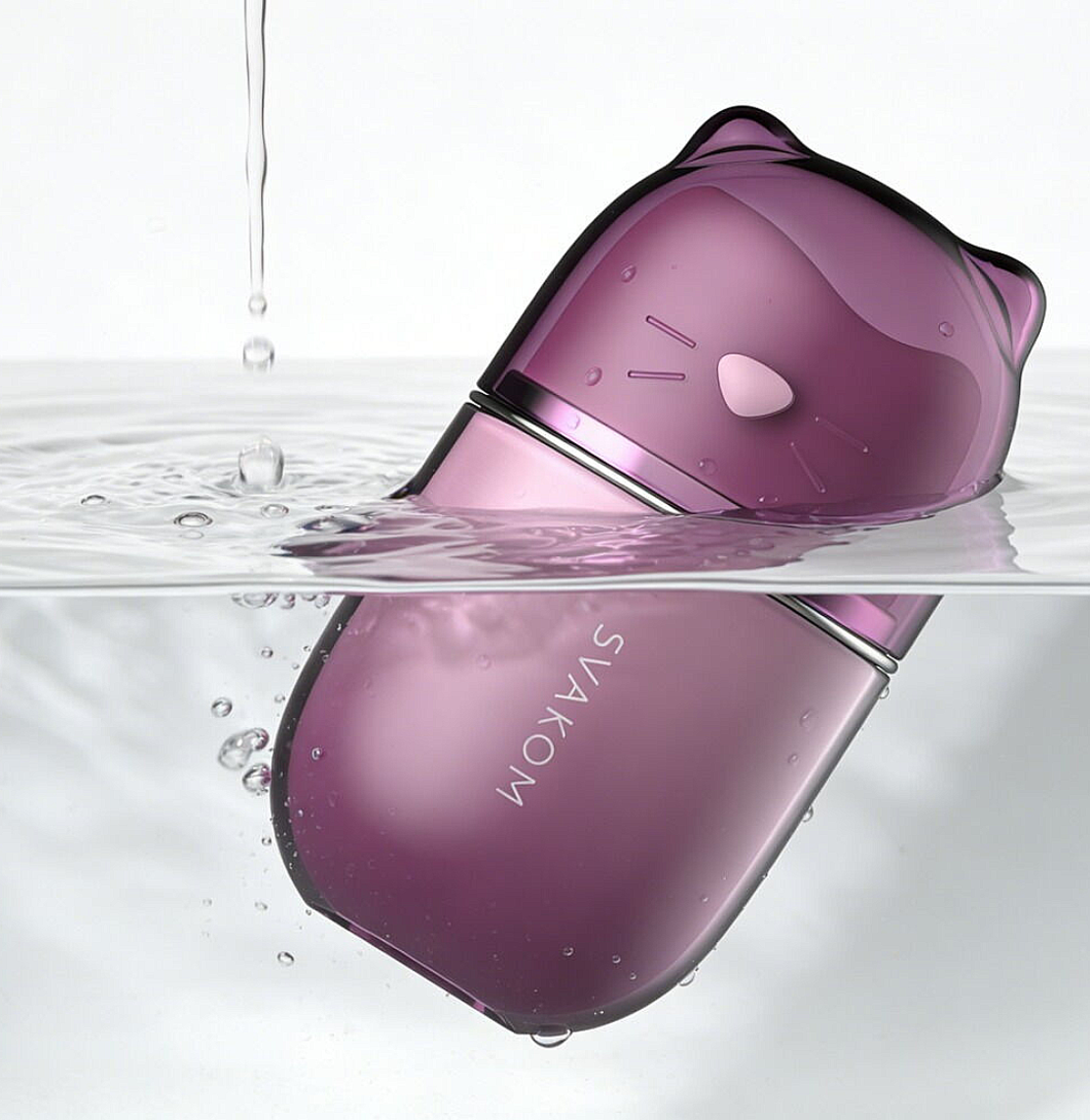 ויברטור חתחתול מוצץ,יונק,מלקק ורוטט-svakom