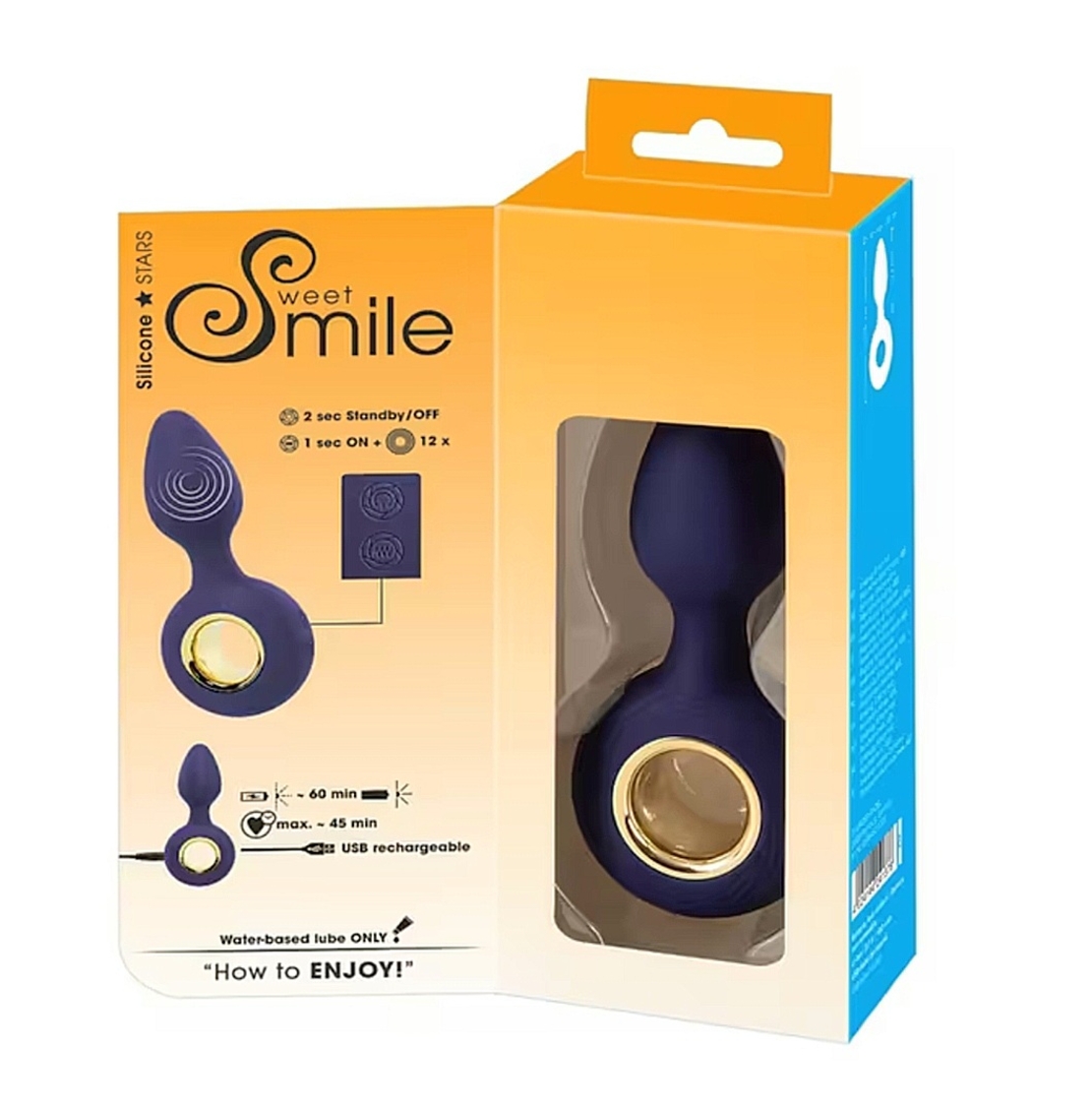 פלאג אנאלי רוטט ונטען-smile