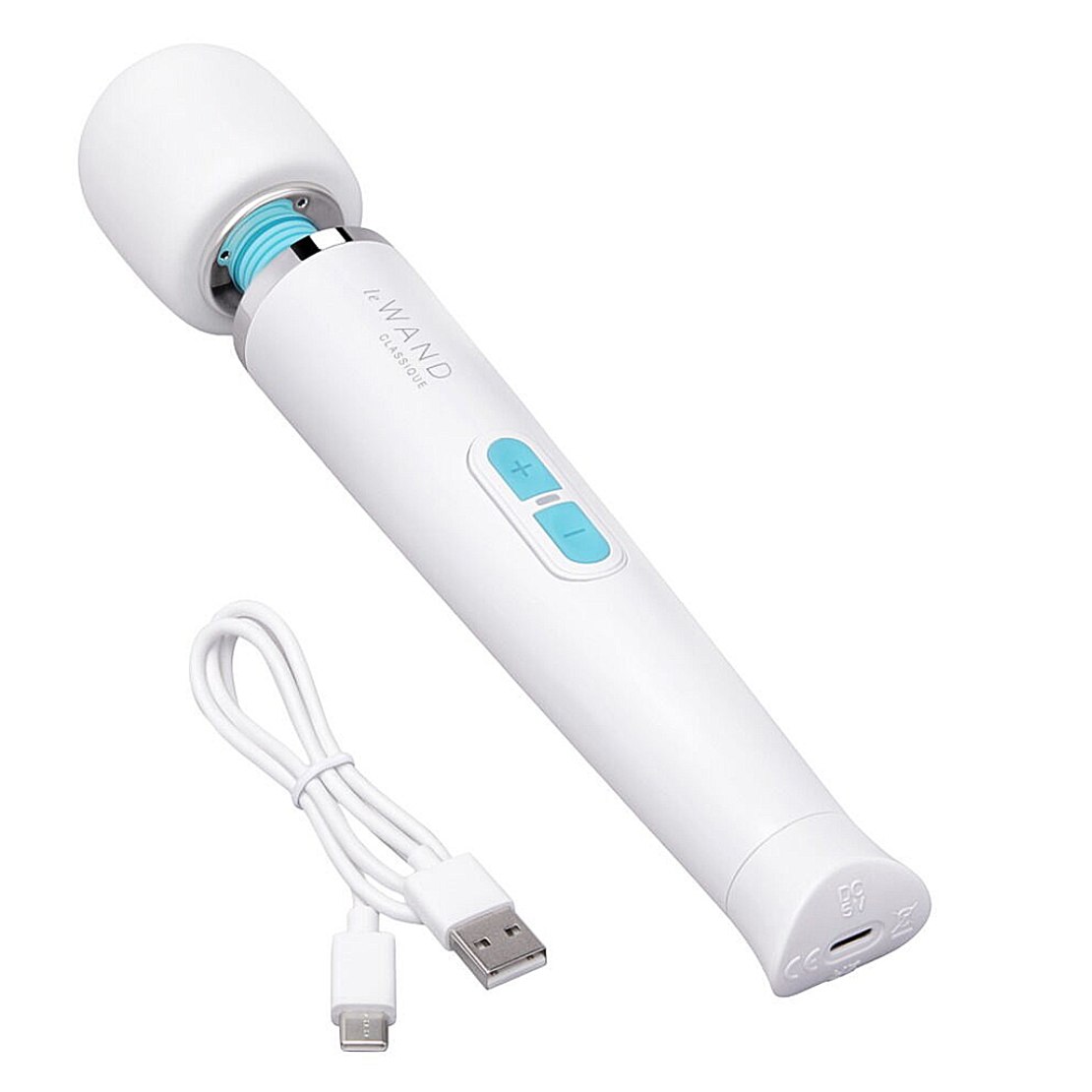 שרביט קסמים לדגדגן רוטט חזק נטען ועמיד במים-e Wand