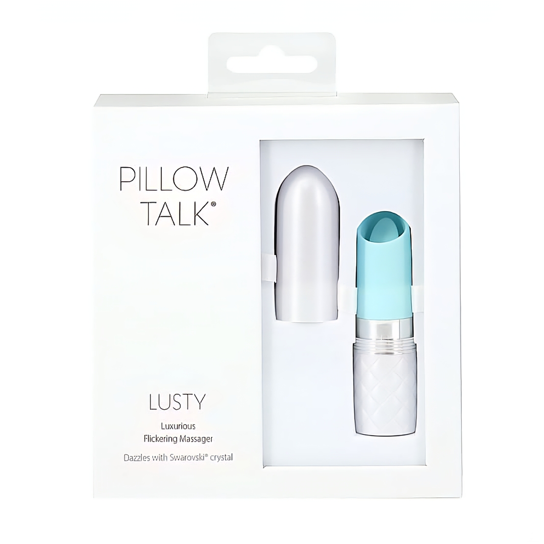 ויברטור שפתון Lusty יוקרתי רוטט וחזק-PILLOW TALK
