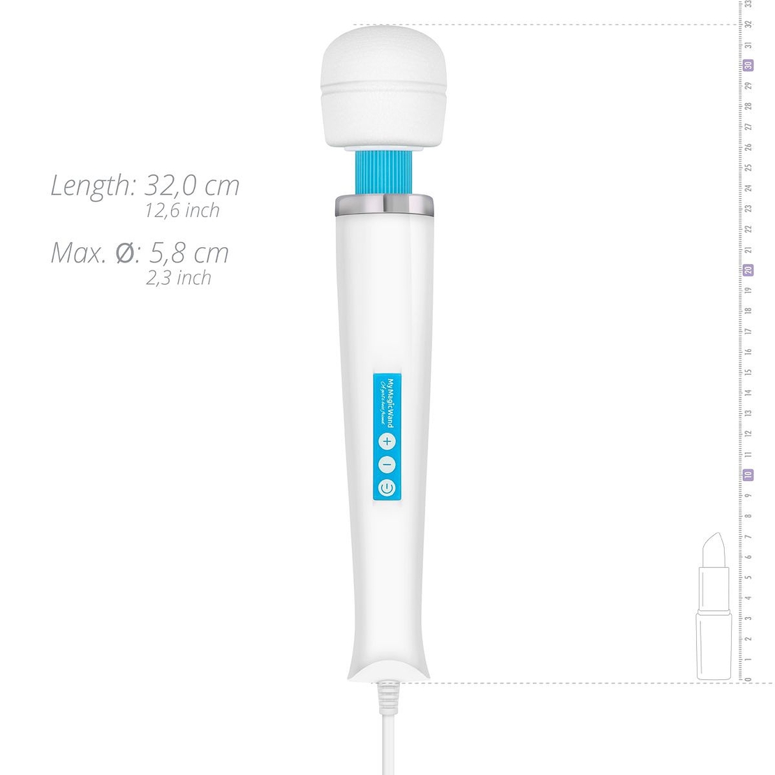 שרביט קסמים חזק לדגדגן ולמשחק זוגי-MyMagicWand