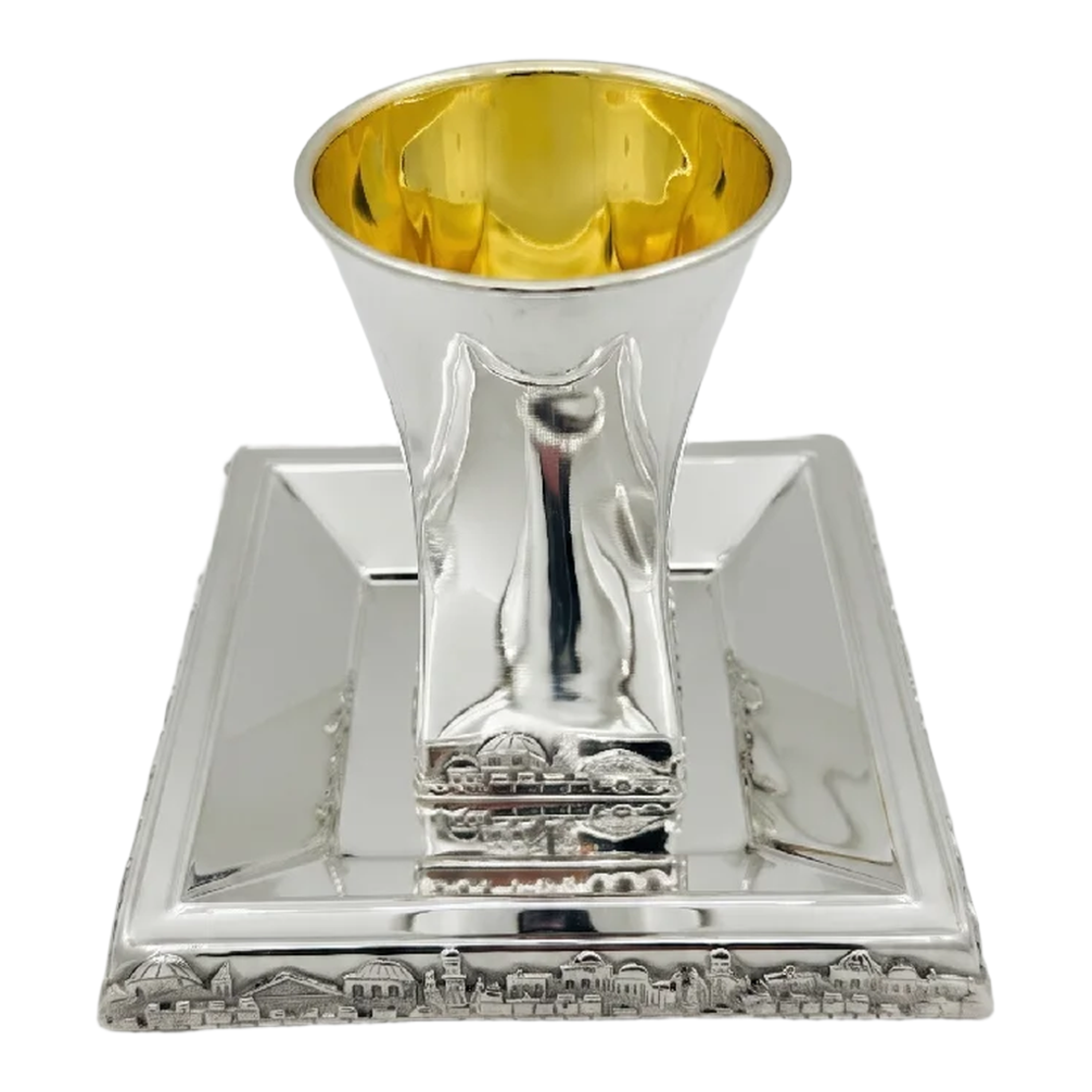 סט קידוש ירושלים יציקות