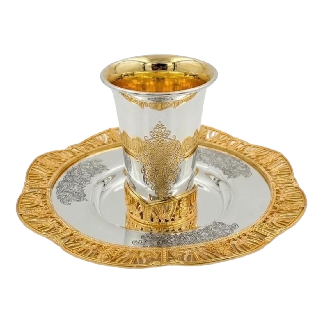 סט חתן בראשית יציקות זהב - רקוע