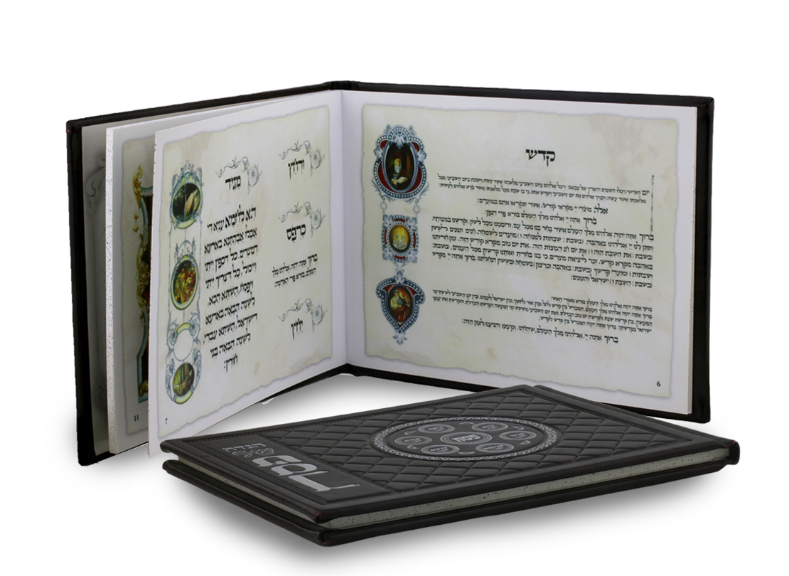 הגדה של פסח מהודרת + חומר ניקוי כסף