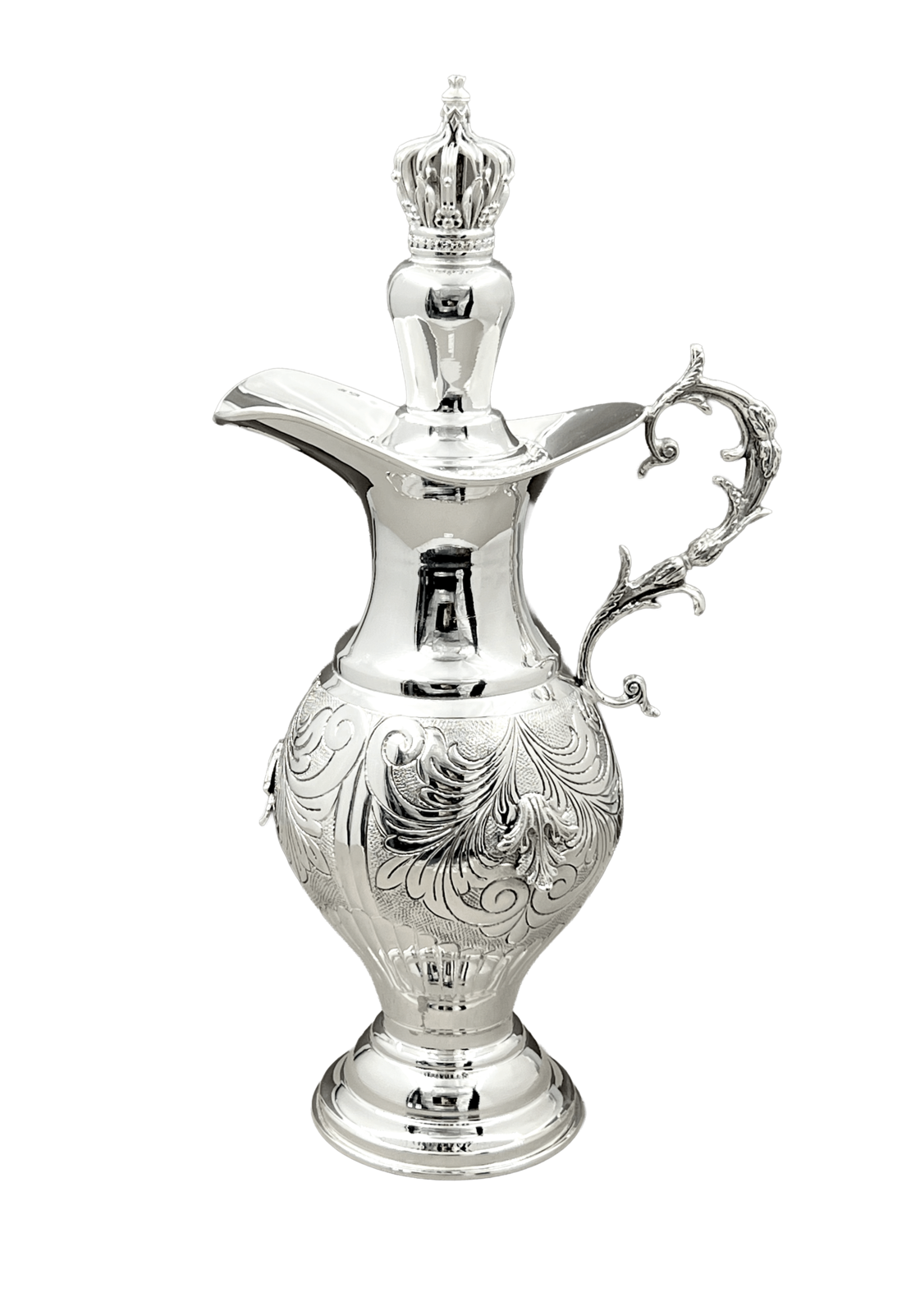 כד לשמן גדול עם מכסה