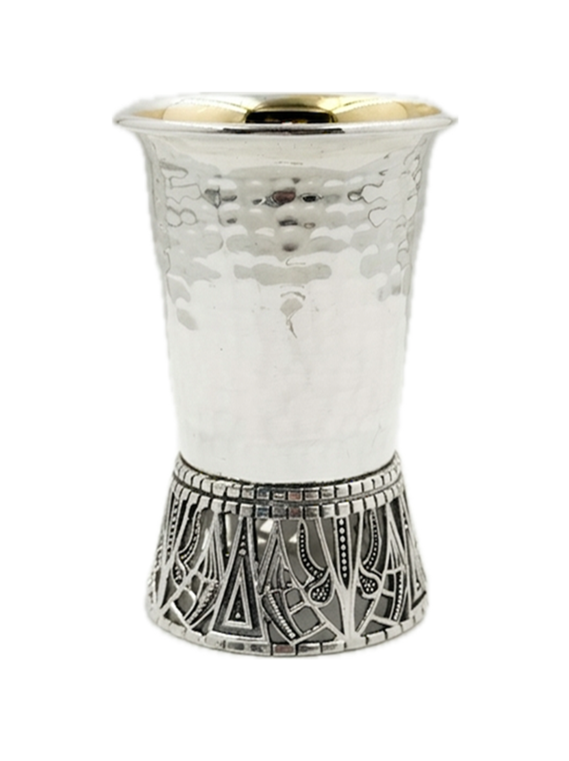 כוס רביעית פטיש רגל מעוטרת