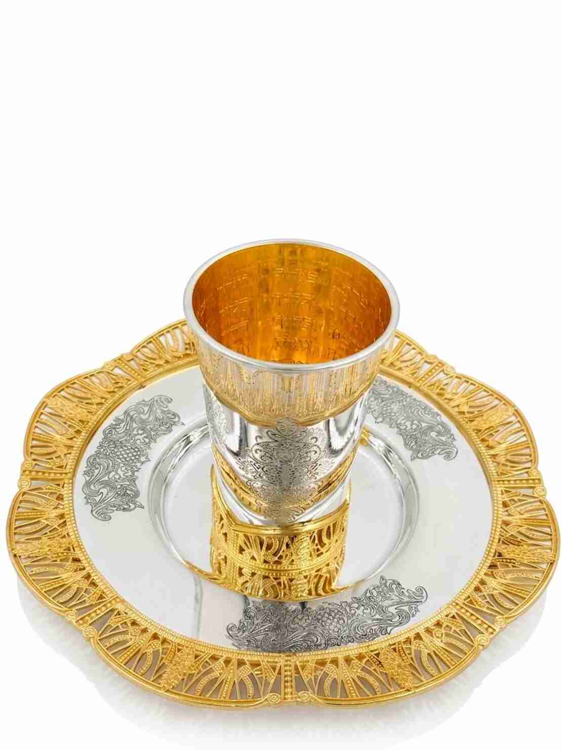 סט נהרות בראשית יציקות זהב