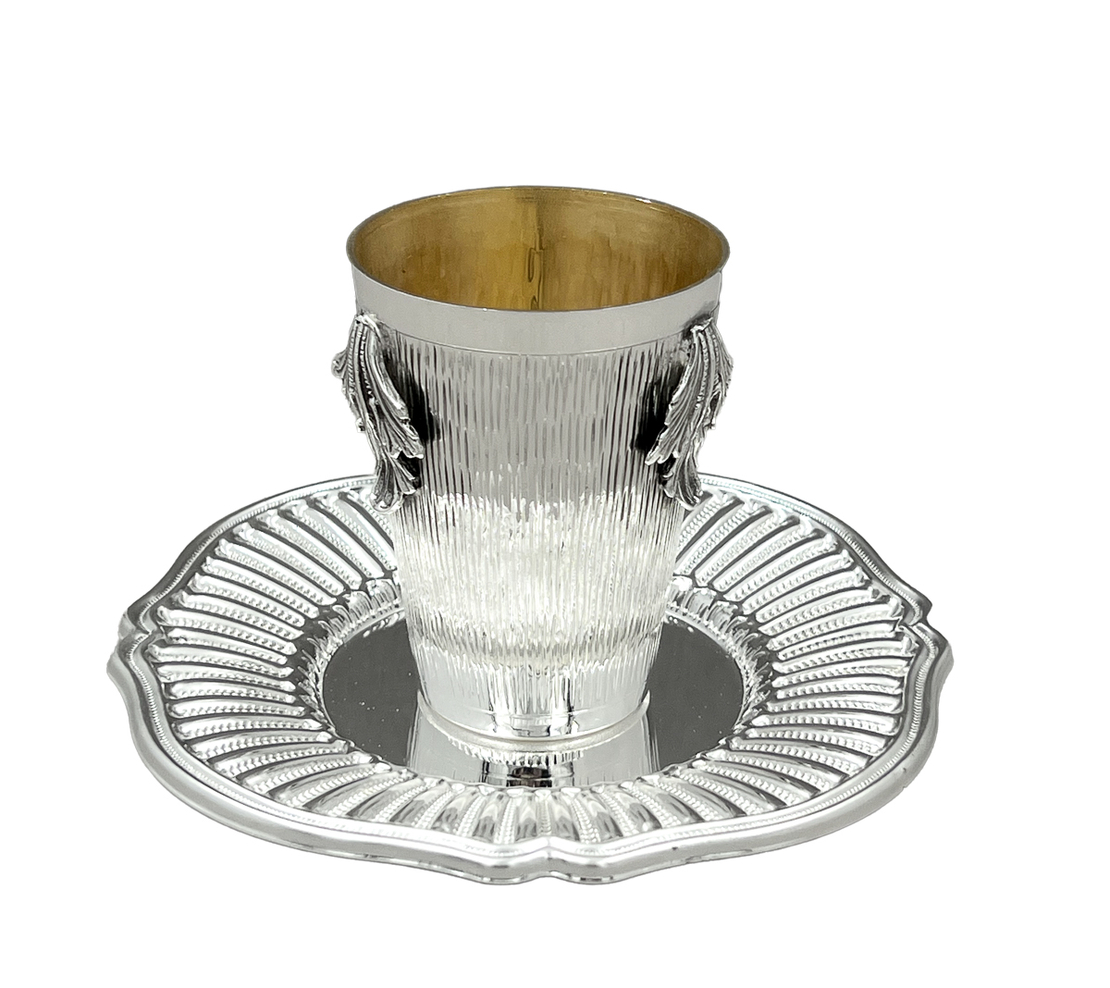 סט כוס בלז חדש! ריקוע עבודת יד -ריקוע 3